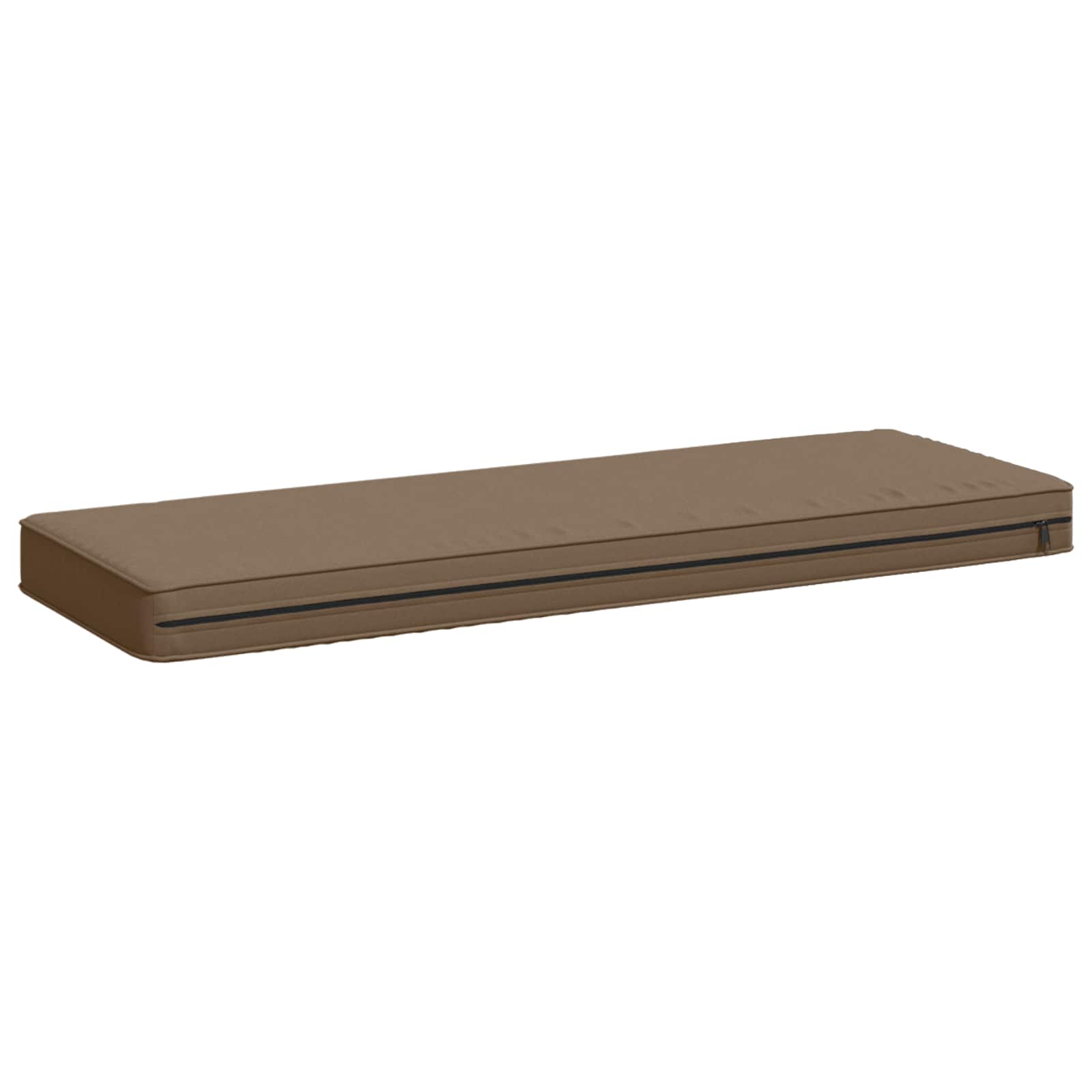 Cuscino per Panchina a 1 Pezzo VUGHT 100% Poliestere Tortora