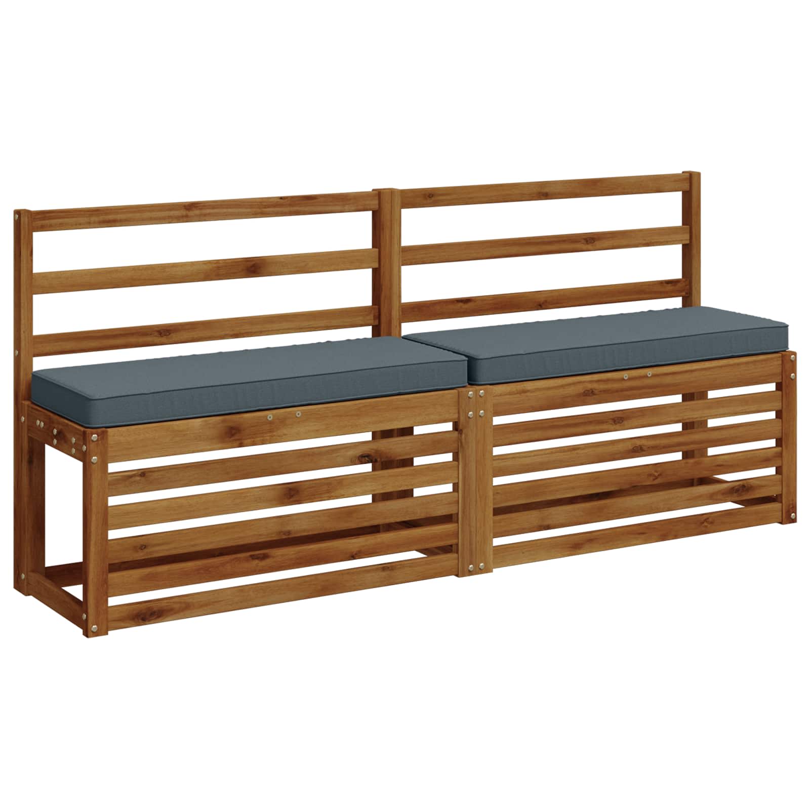 Cuscino per Panchina a 1 Pezzo VUGHT 100% Poliestere Blu