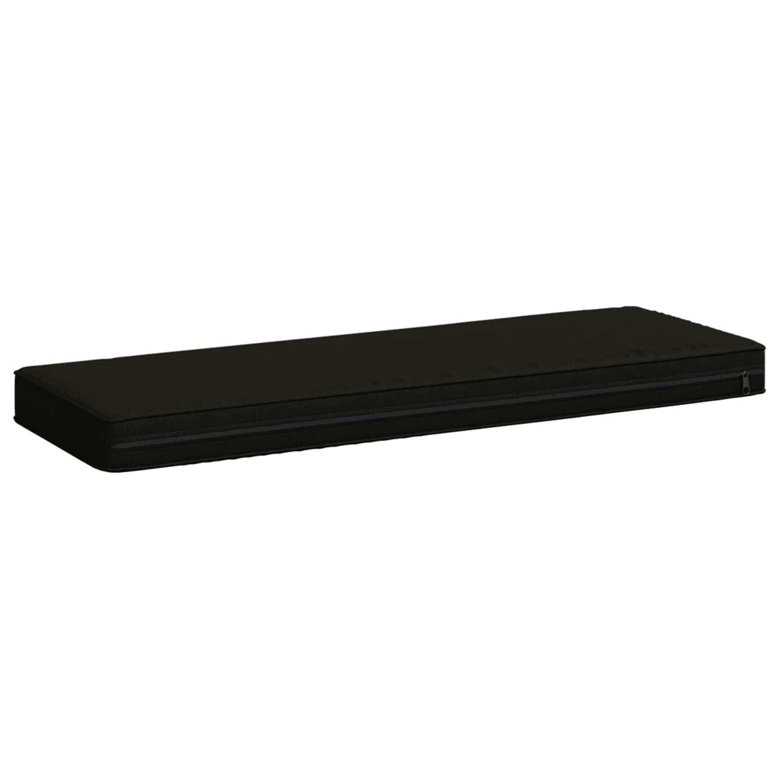 Cuscini per Panchina a 2 Pezzi VUGHT 2 pcs 100% Poliestere Nero
