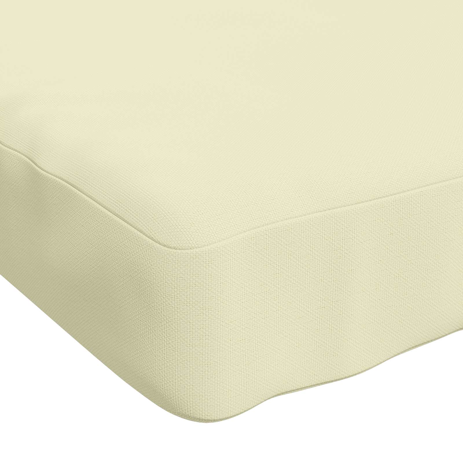 Cuscino per Panchina a 1 Pezzo VUGHT 100% Poliestere Crema