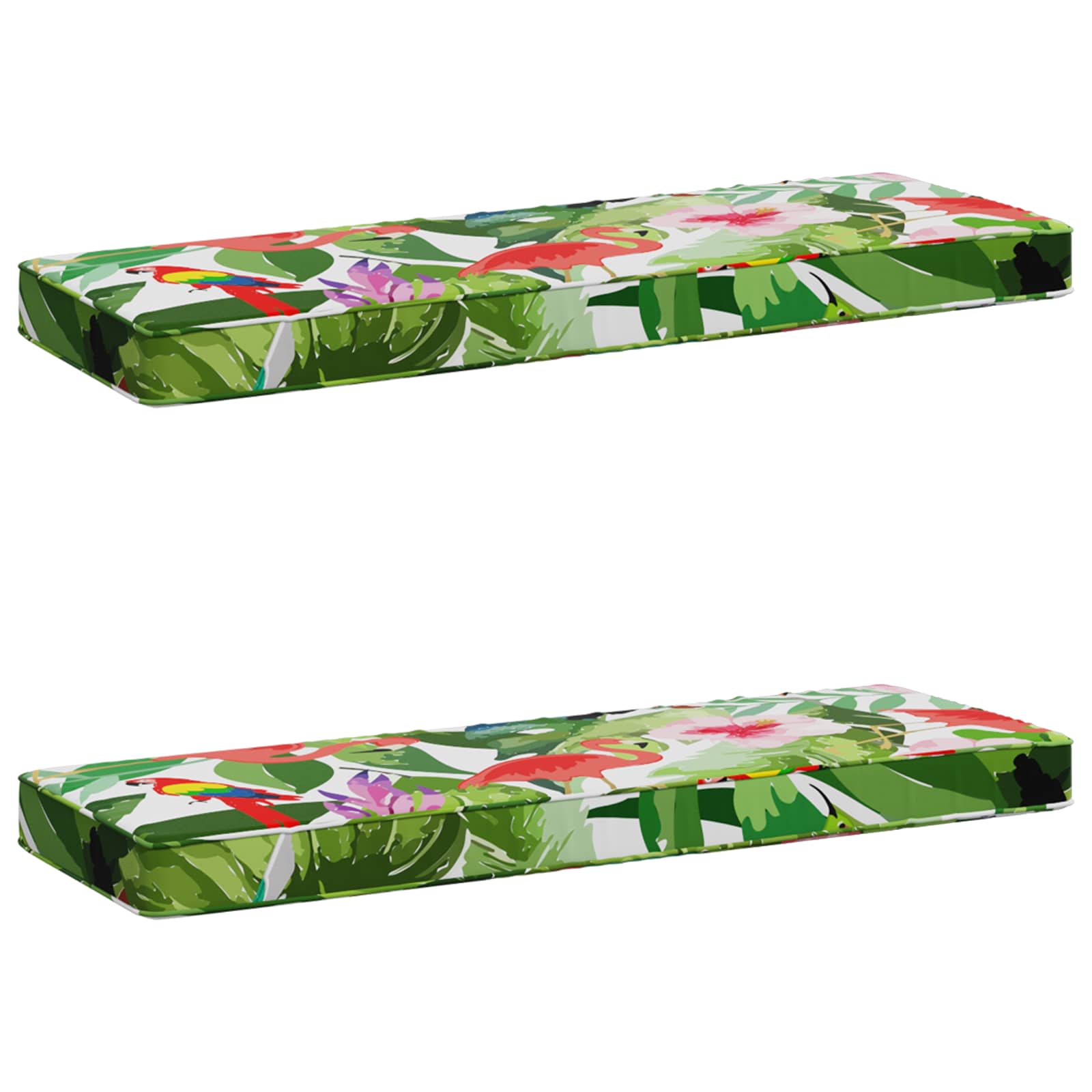 Cuscini per Panchina a 2 Pezzi VUGHT 2 pcs 100% Poliestere