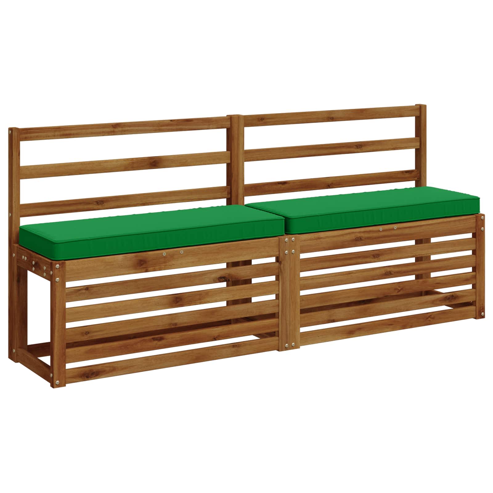 Cuscino per Panchina a 1 Pezzo VUGHT 100% Poliestere Verde