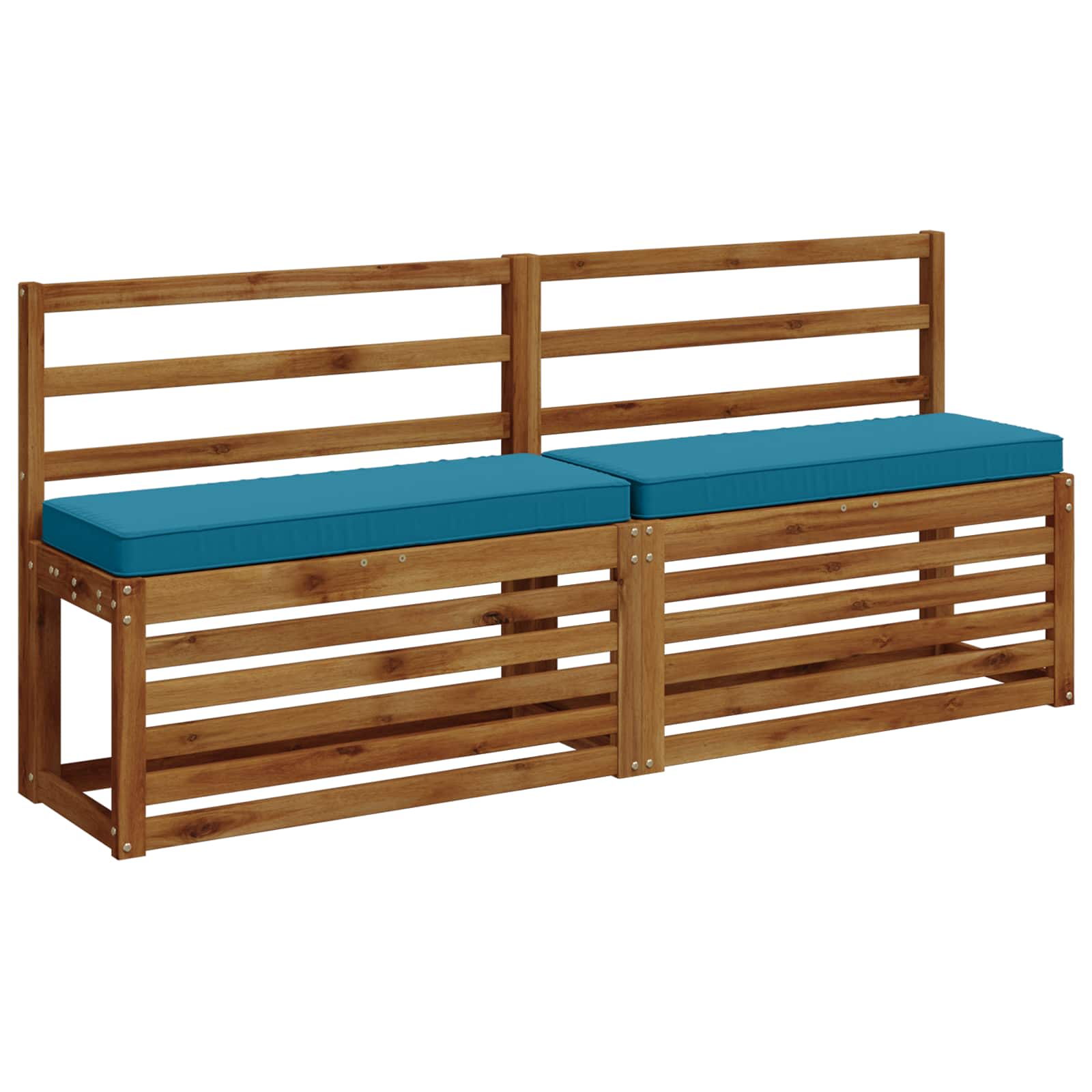 Cuscino per Panchina a 1 Pezzo VUGHT 100% Poliestere Azzurro