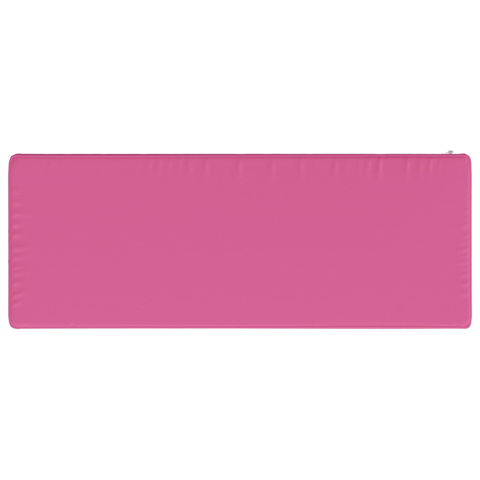 Cuscini per Panchina a 2 Pezzi VUGHT 2 pcs 100% Poliestere Rosa