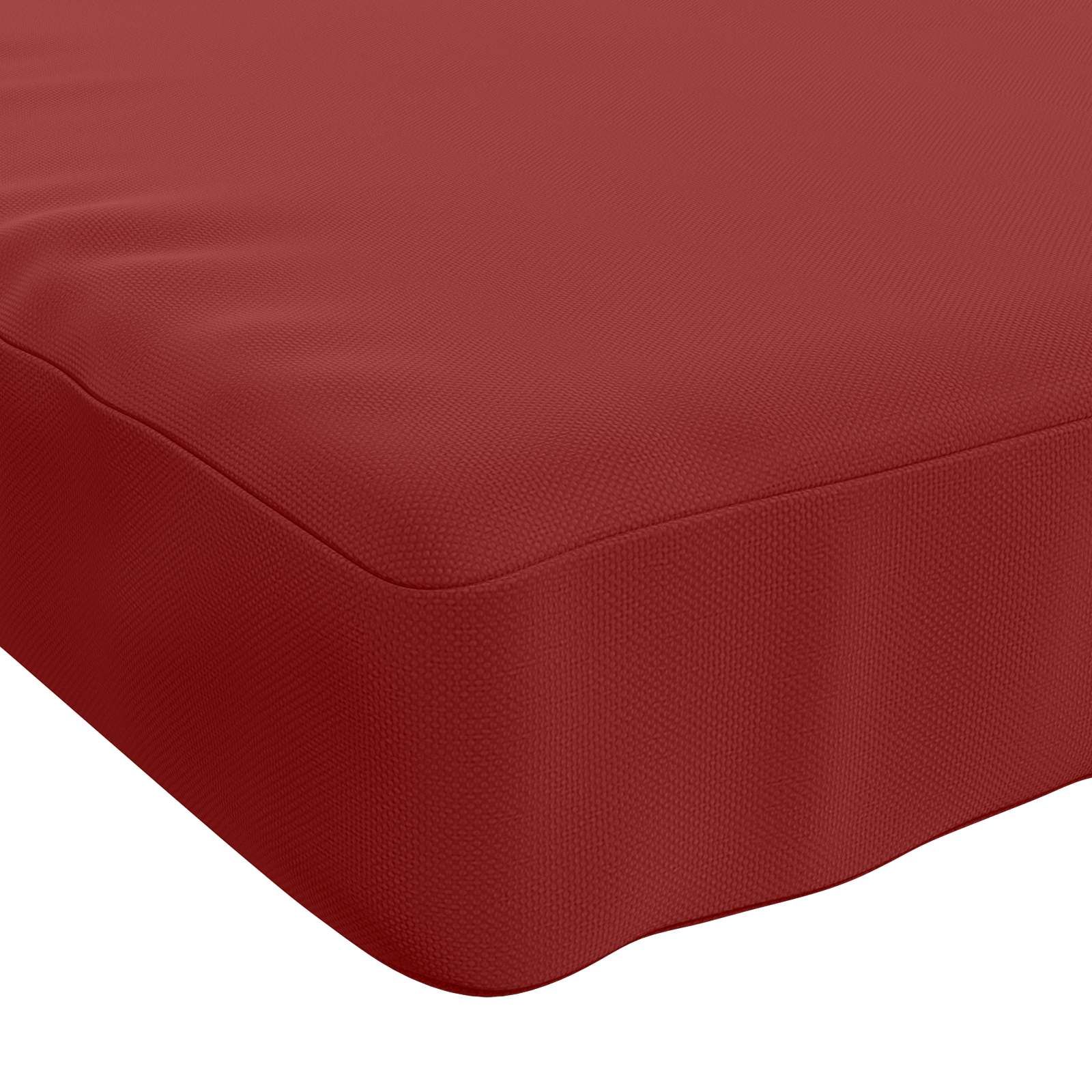 Cuscino per Panchina a 1 Pezzo VUGHT 100% Poliestere Rosso Vino