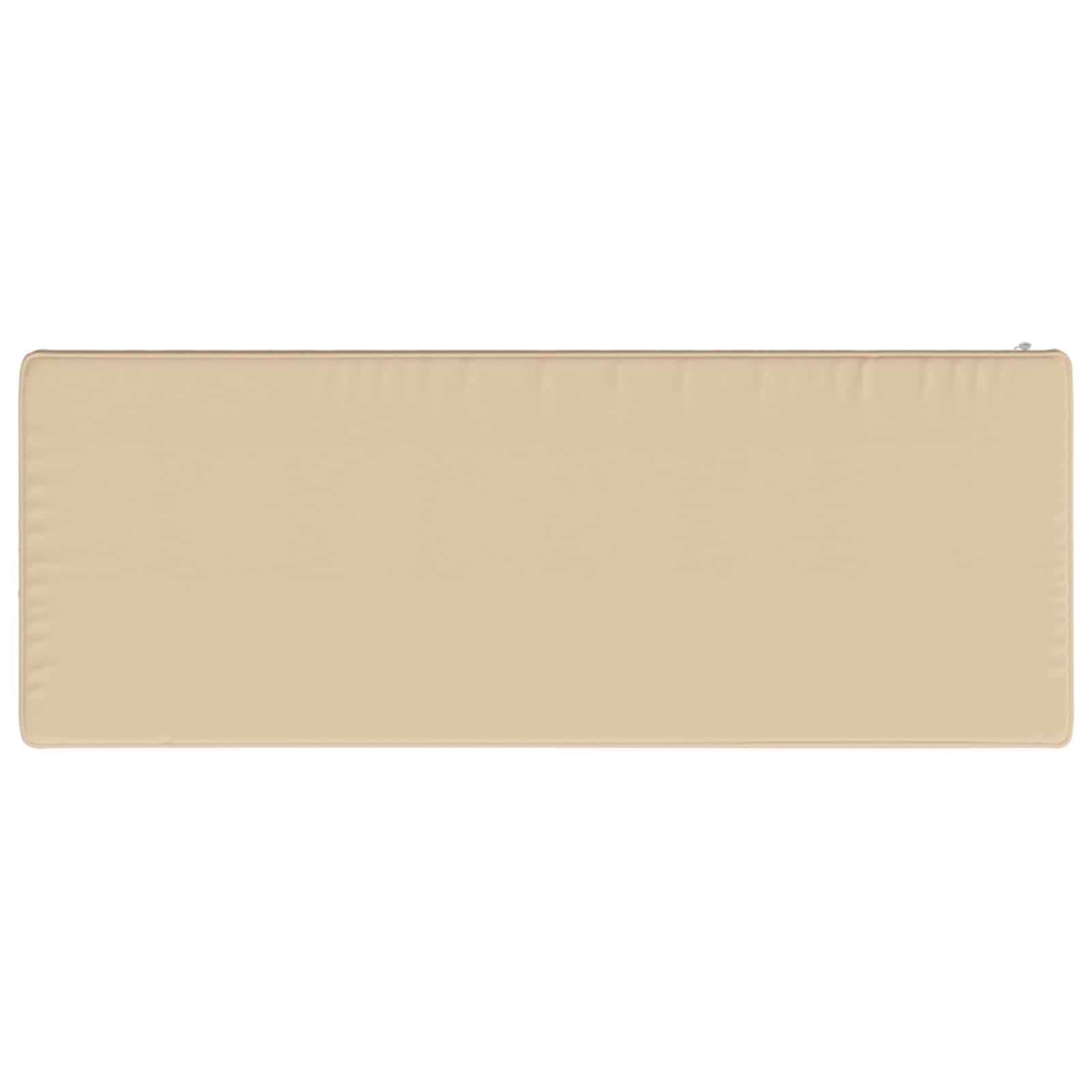 Cuscino per Panchina a 1 Pezzo VUGHT 100% Poliestere Crema