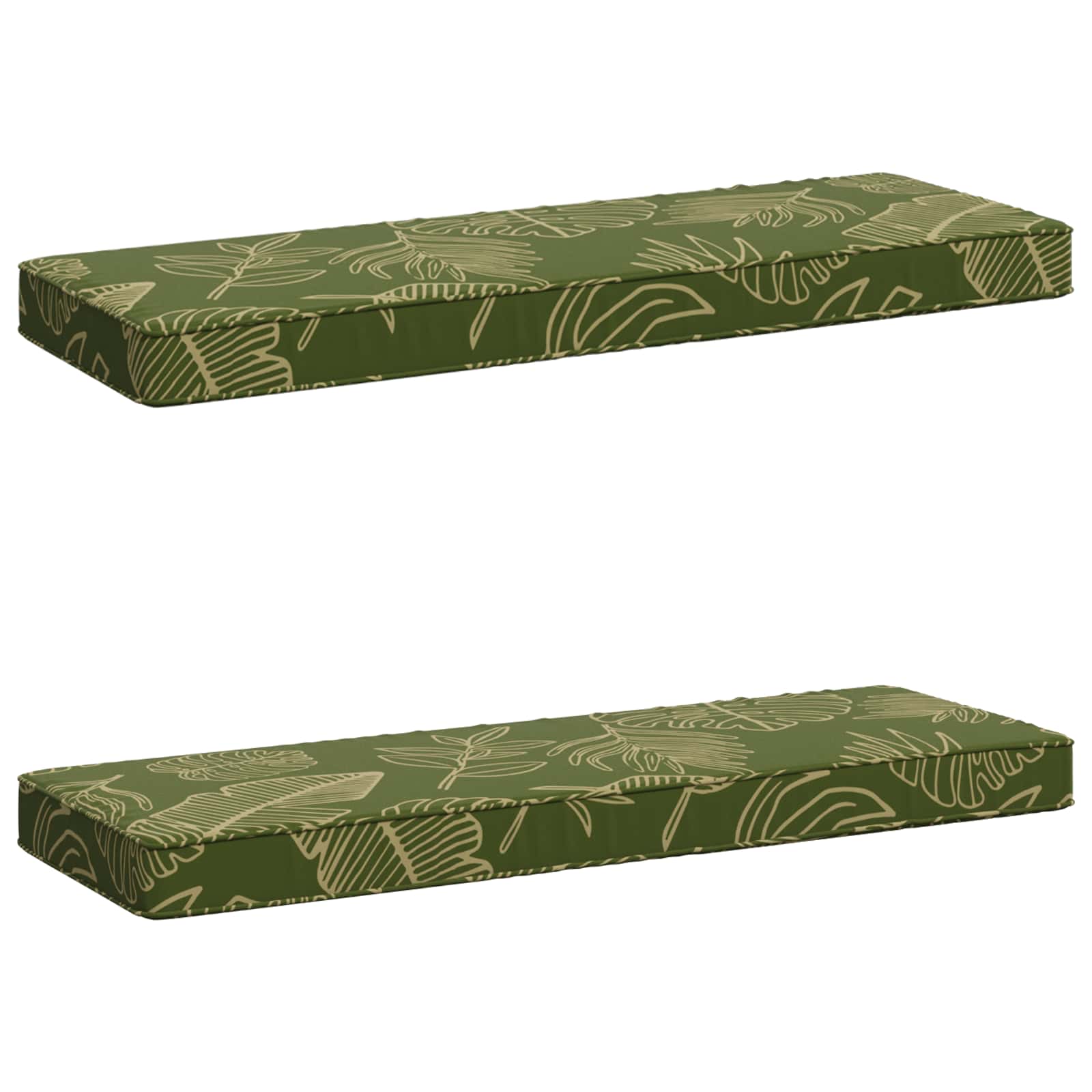 Cuscini per Panchina a 2 Pezzi VUGHT 2 pcs 100% Poliestere