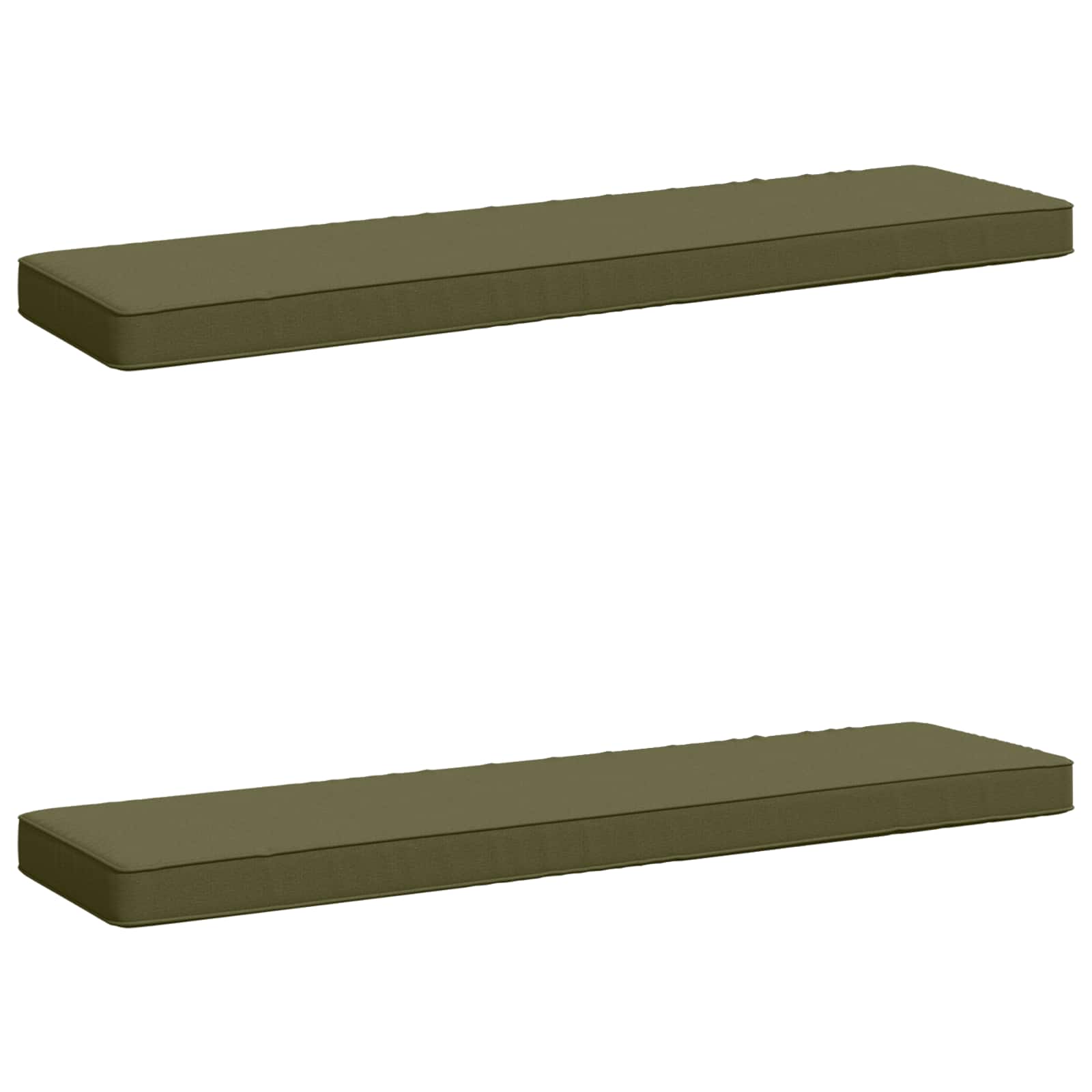 Cuscini per Panchina a 2 Pezzi VUGHT 2 pcs 100% Poliestere