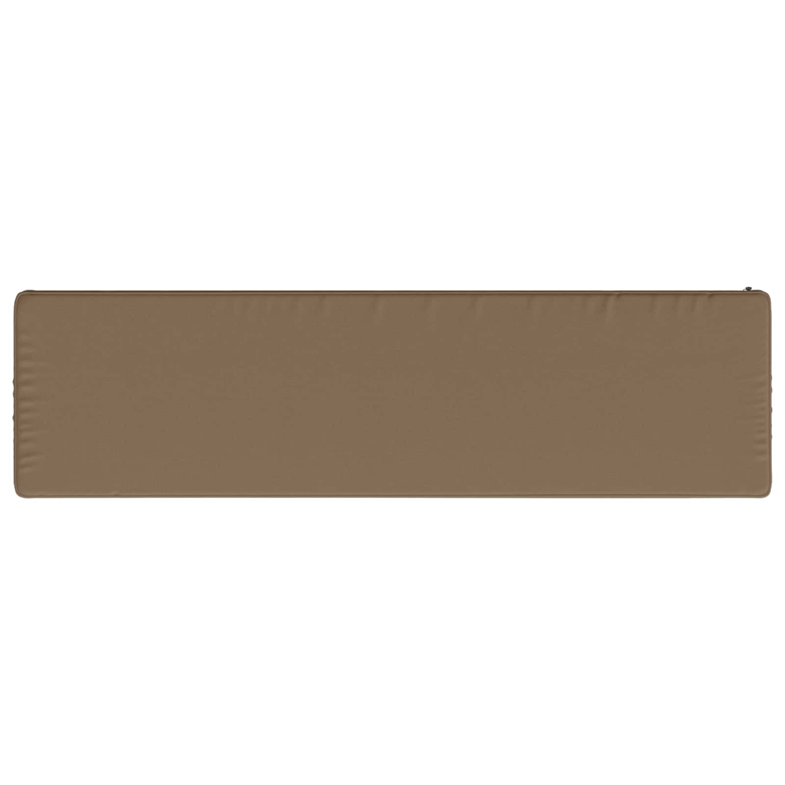Cuscino per Panchina a 1 Pezzo VUGHT 100% Poliestere Tortora