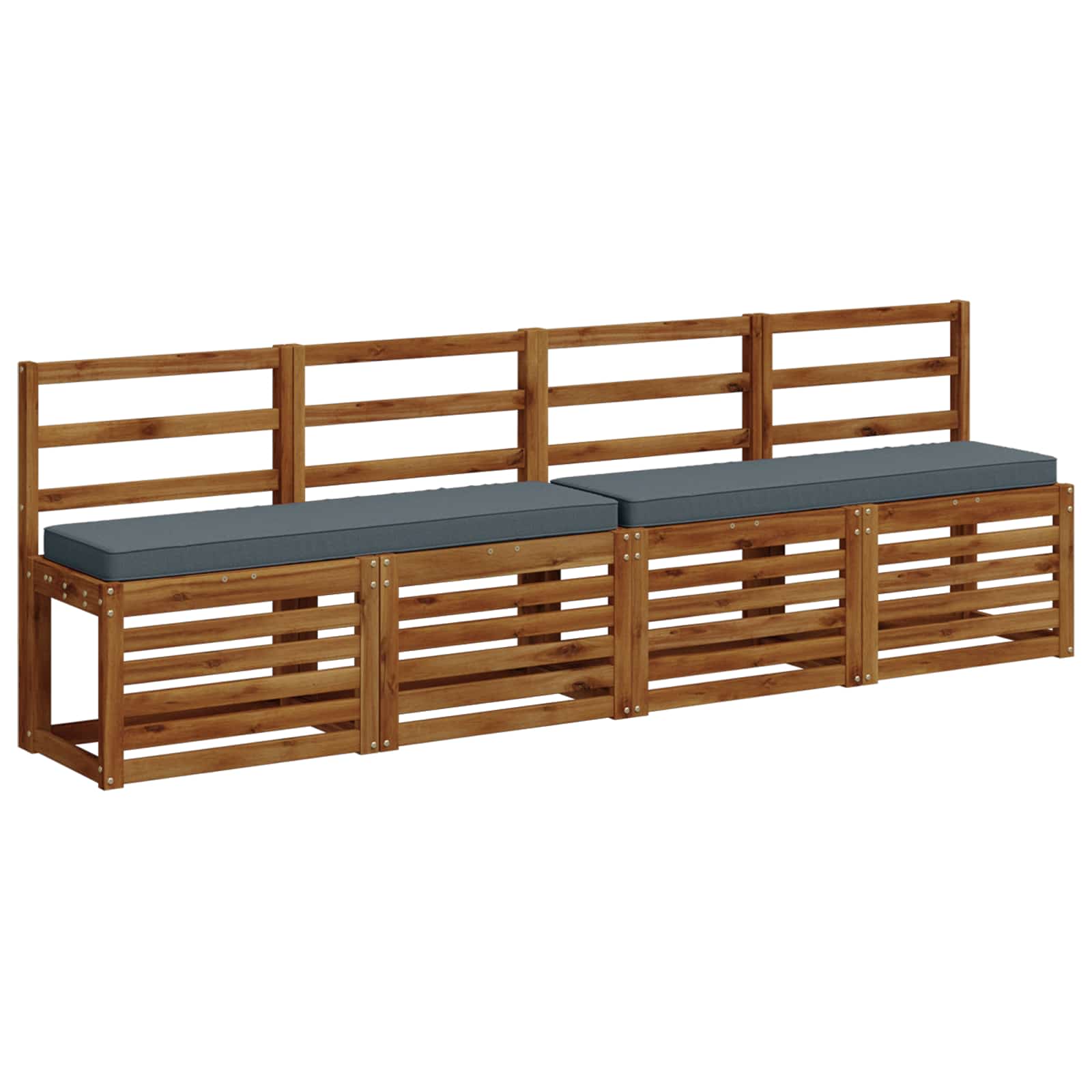 Cuscino per Panchina a 1 Pezzo VUGHT 100% Poliestere Blu