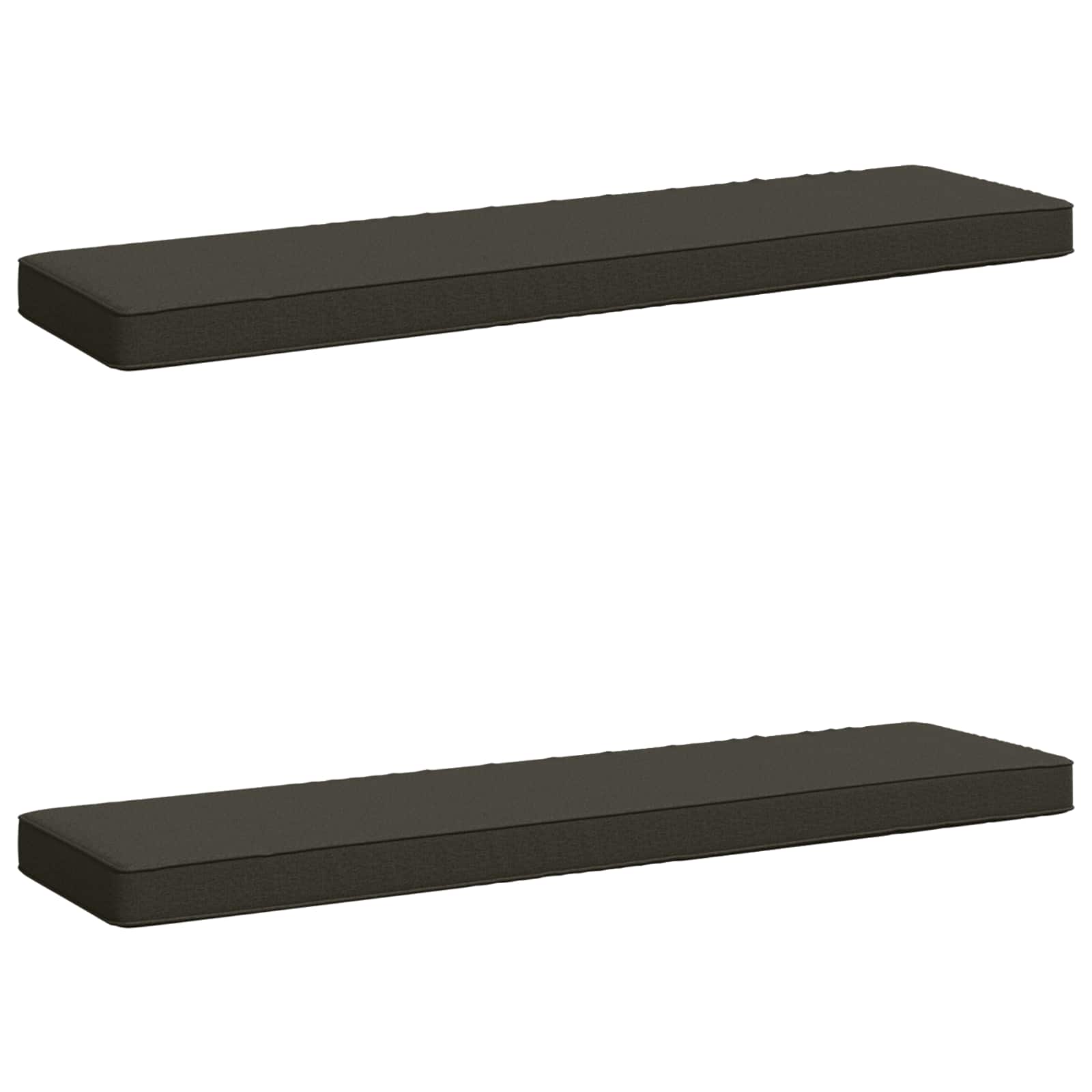 Cuscini per Panchina a 2 Pezzi VUGHT 2 pcs 100% Poliestere