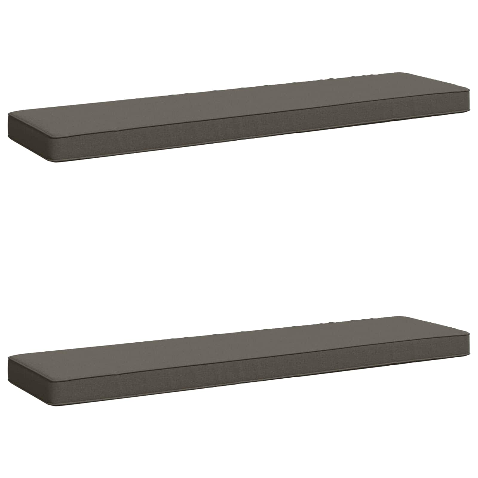 Cuscini per Panchina a 2 Pezzi VUGHT 2 pcs 100% Poliestere