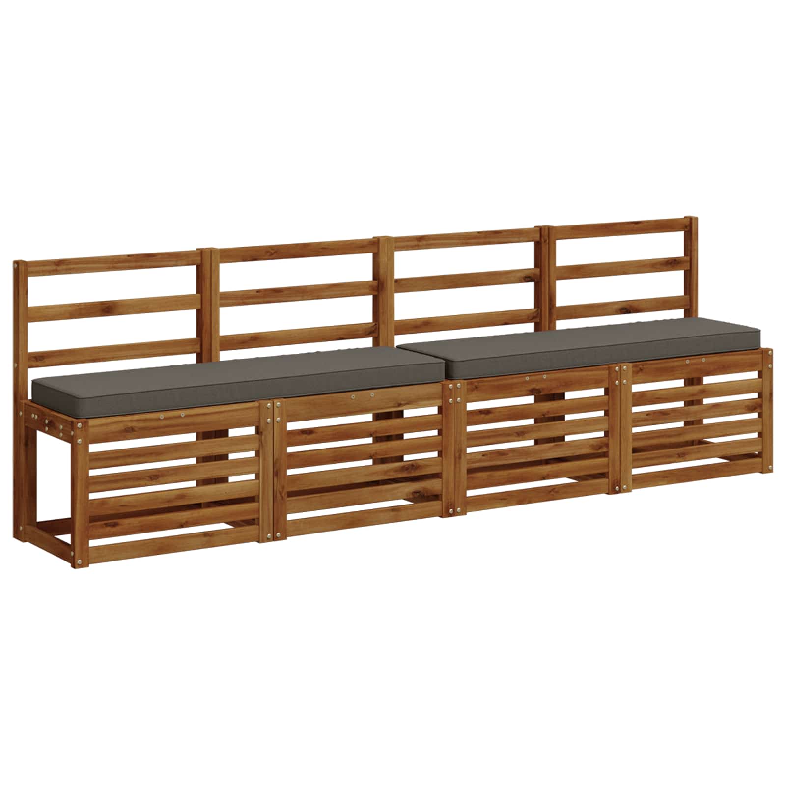 Cuscini per Panchina a 2 Pezzi VUGHT 2 pcs 100% Poliestere