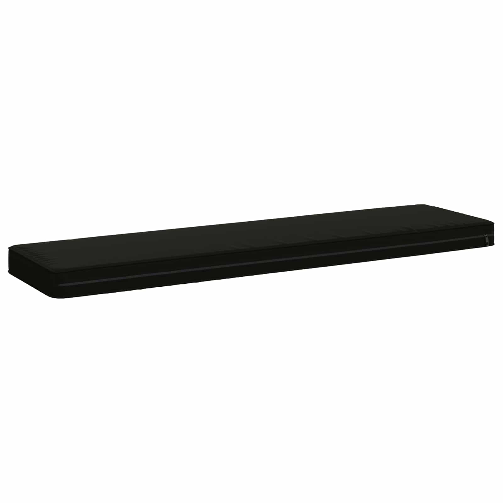 Cuscini per Panchina a 2 Pezzi VUGHT 2 pcs 100% Poliestere Nero