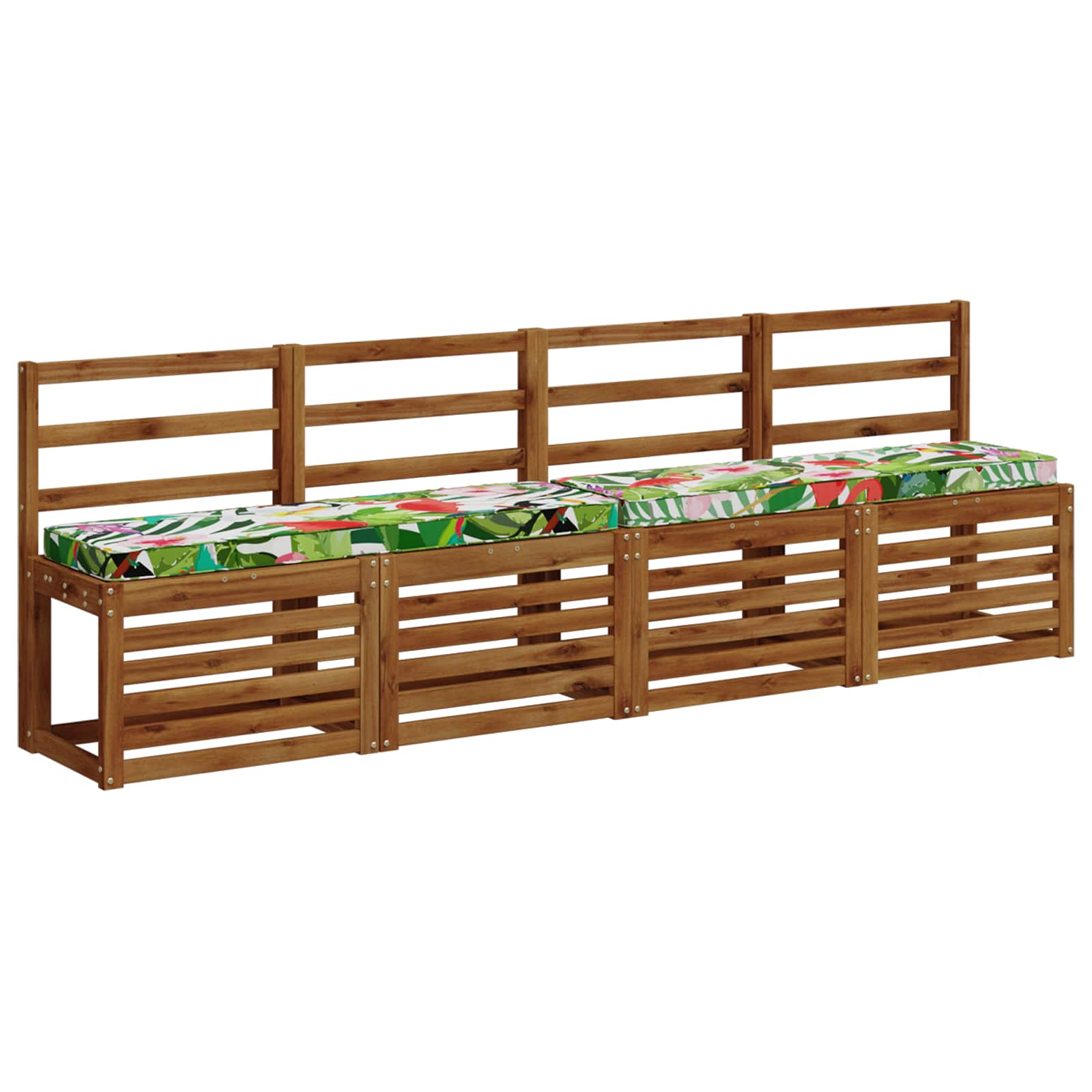 Cuscini per Panchina a 2 Pezzi VUGHT 2 pcs 100% Poliestere