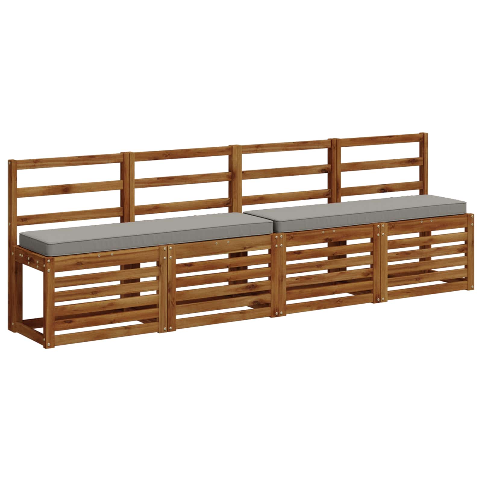 Cuscini per Panchina a 2 Pezzi VUGHT 2 pcs 100% Poliestere