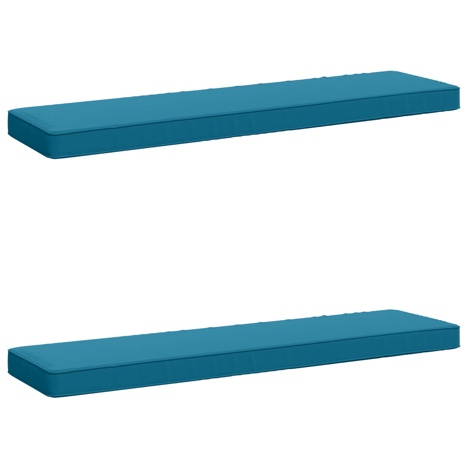 Cuscini per Panchina a 2 Pezzi VUGHT 2 pcs 100% Poliestere