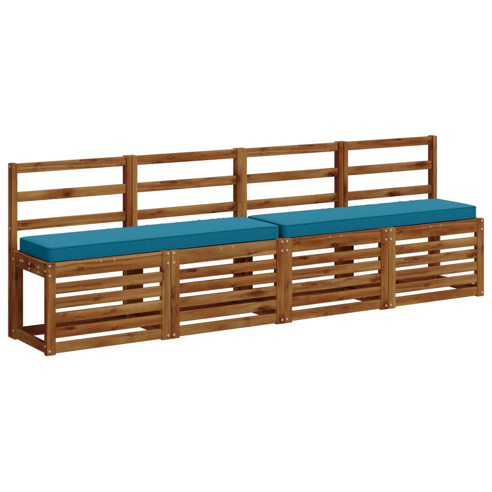 Cuscini per Panchina a 2 Pezzi VUGHT 2 pcs 100% Poliestere