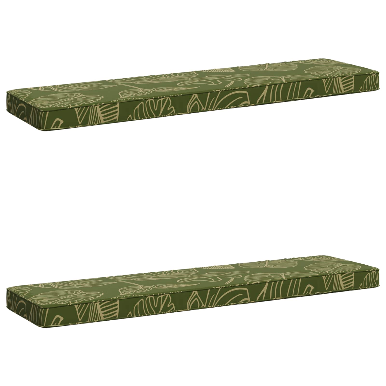 Cuscini per Panchina a 2 Pezzi VUGHT 2 pcs 100% Poliestere