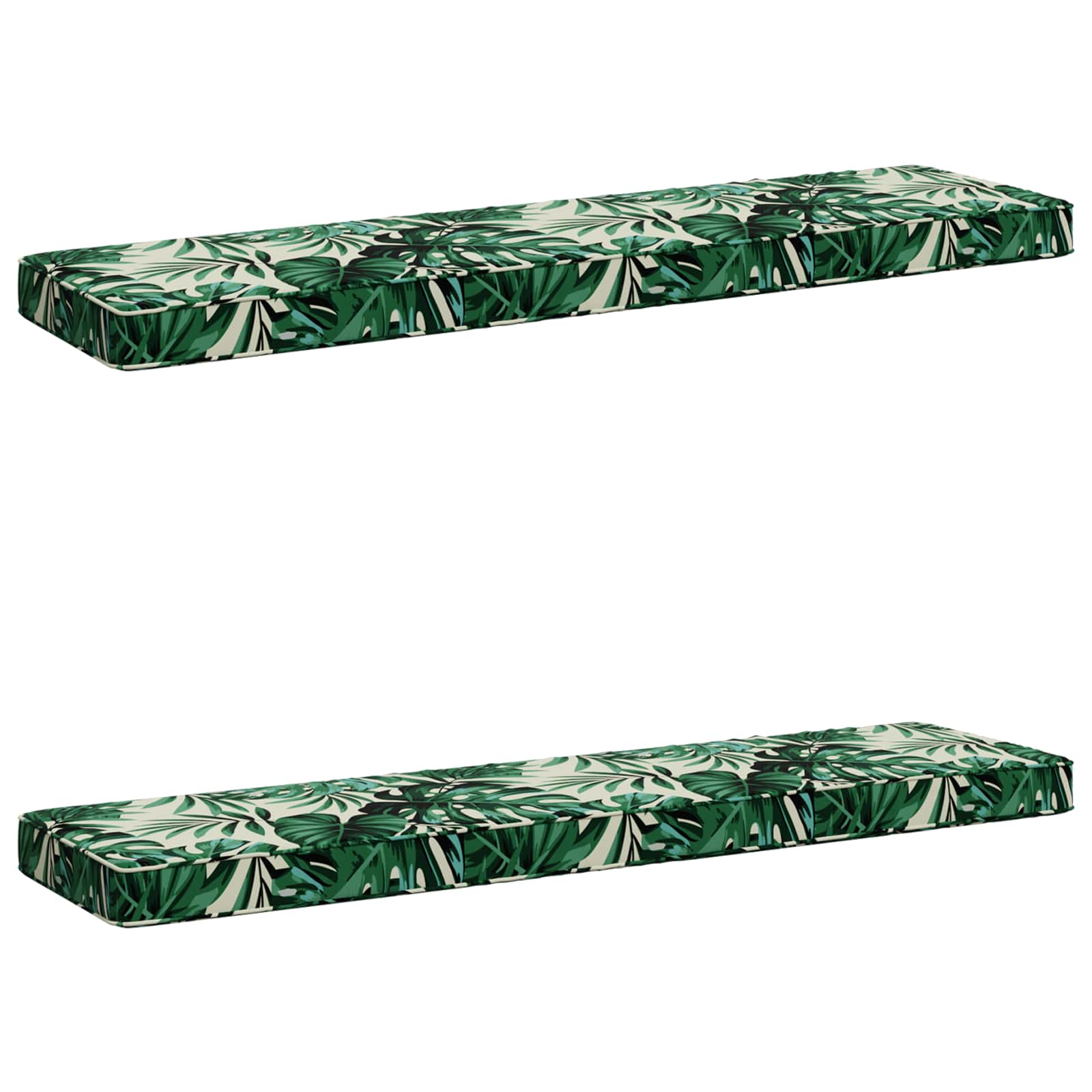 Cuscini per Panchina a 2 Pezzi VUGHT 2 pcs 100% Poliestere