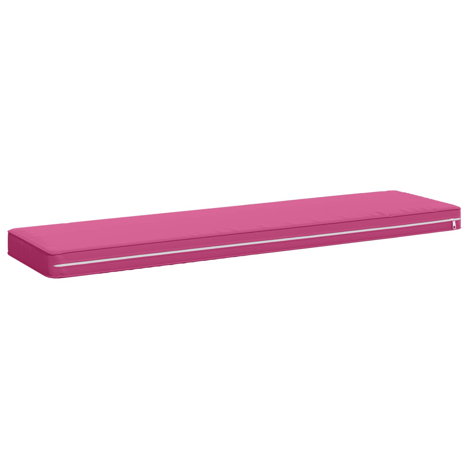 Cuscini per Panchina a 2 Pezzi VUGHT 2 pcs 100% Poliestere Rosa