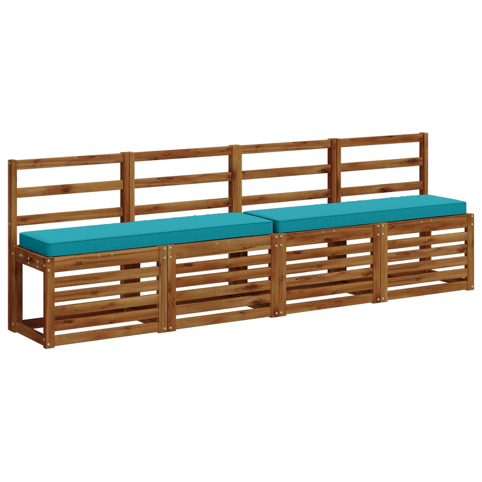 Cuscini per Panchina a 2 Pezzi VUGHT 2 pcs 100% Poliestere