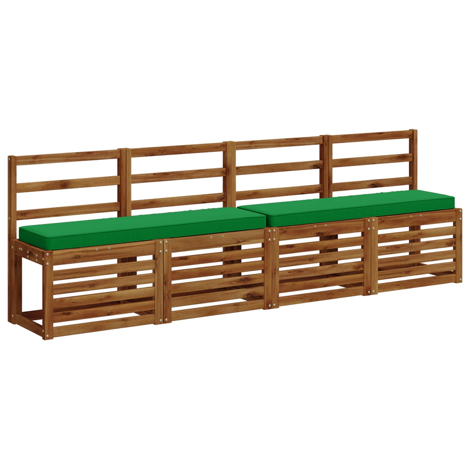 Cuscini per Panchina a 2 Pezzi VUGHT 2 pcs 100% Poliestere