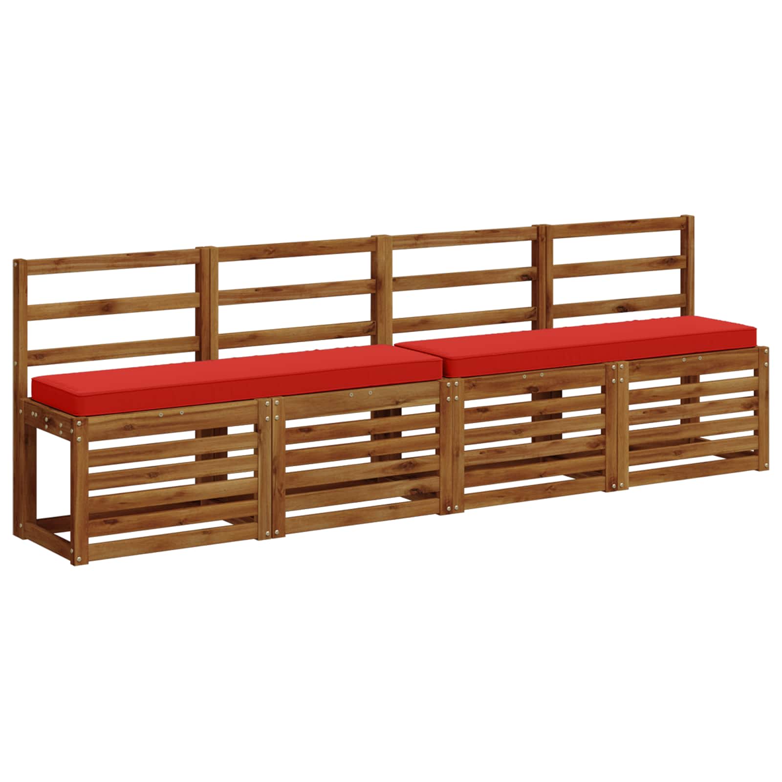 Cuscini per Panchina a 2 Pezzi VUGHT 2 pcs 100% Poliestere