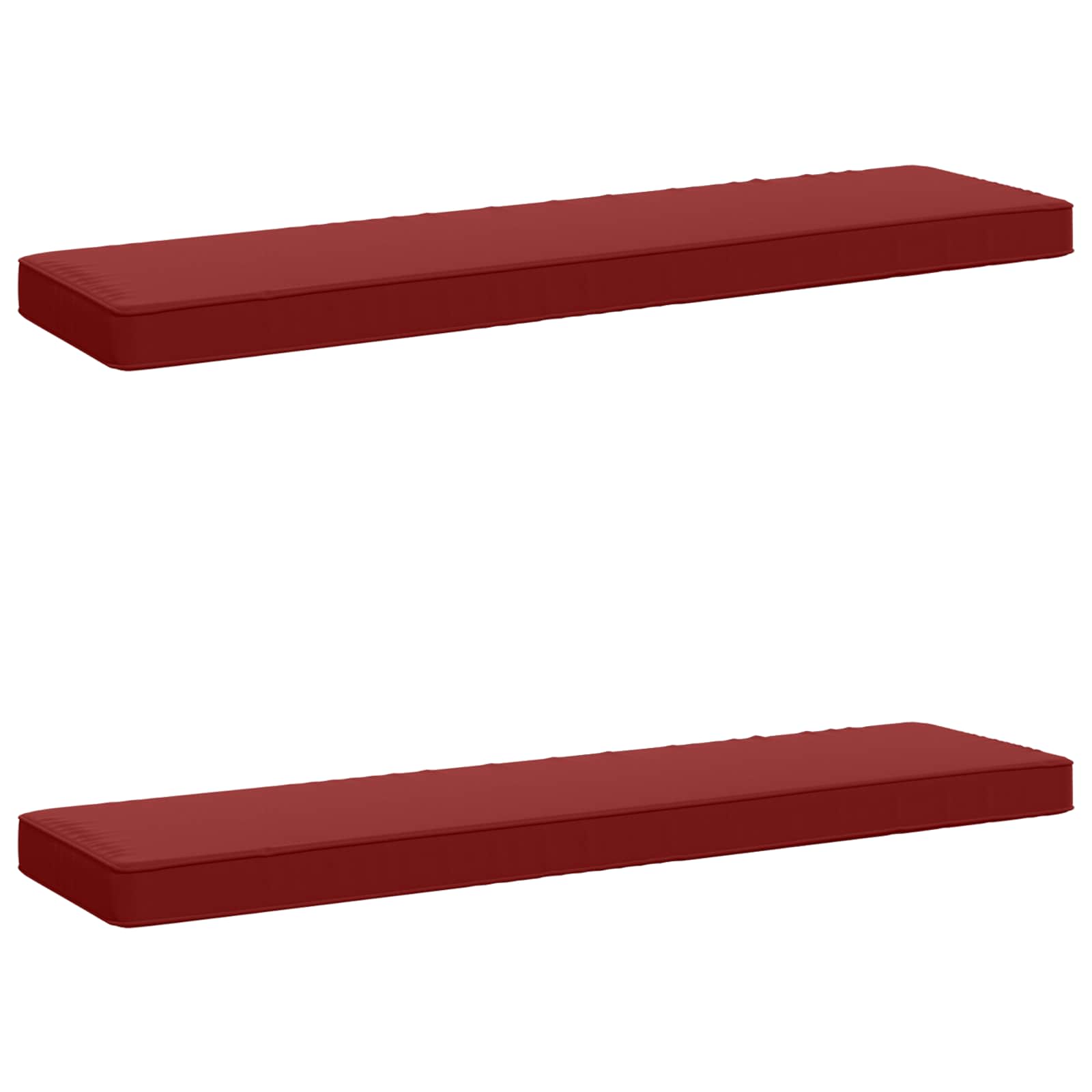 Cuscini per Panchina a 2 Pezzi VUGHT 2 pcs 100% Poliestere