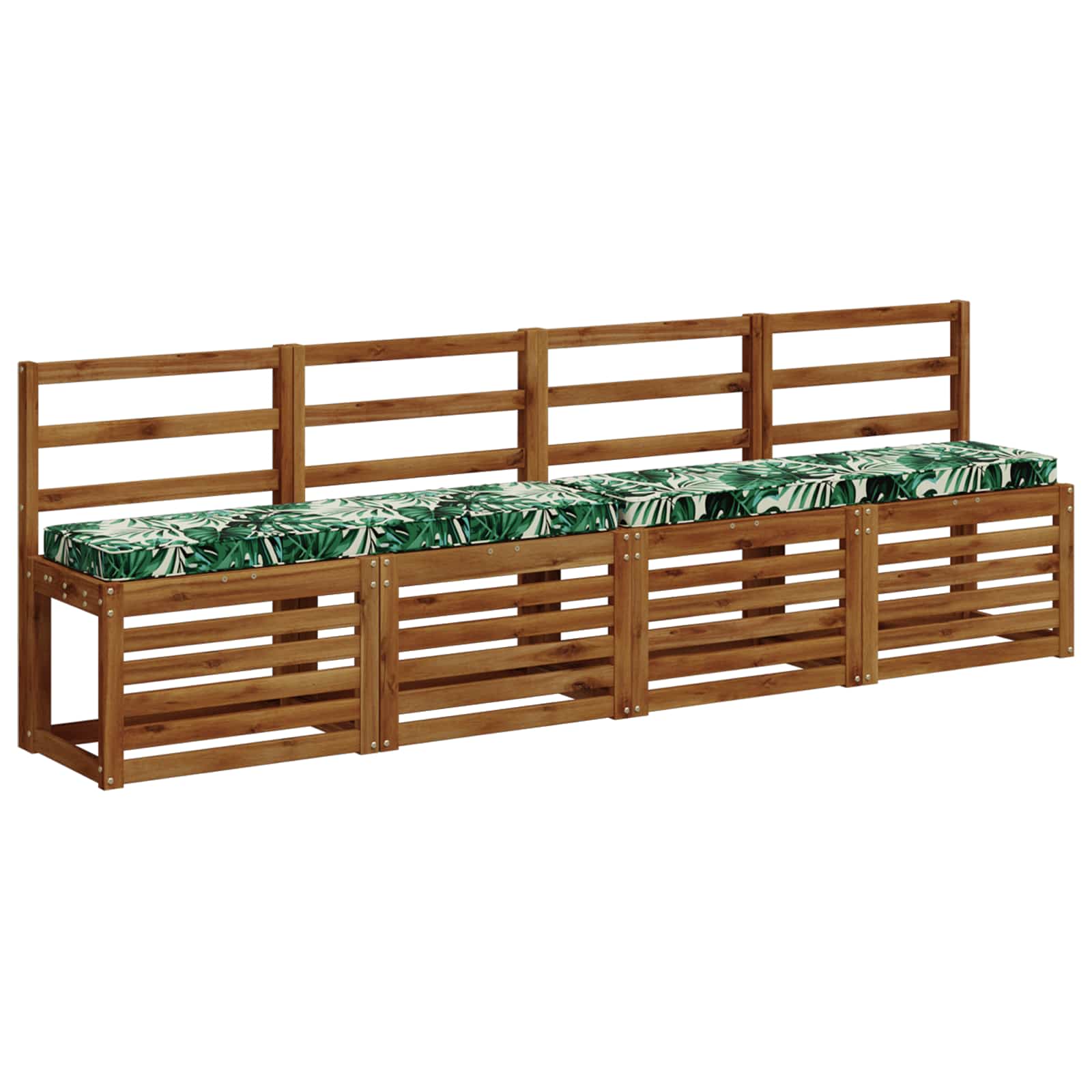 Cuscini per Panchina a 2 Pezzi VUGHT 2 pcs 100% Poliestere