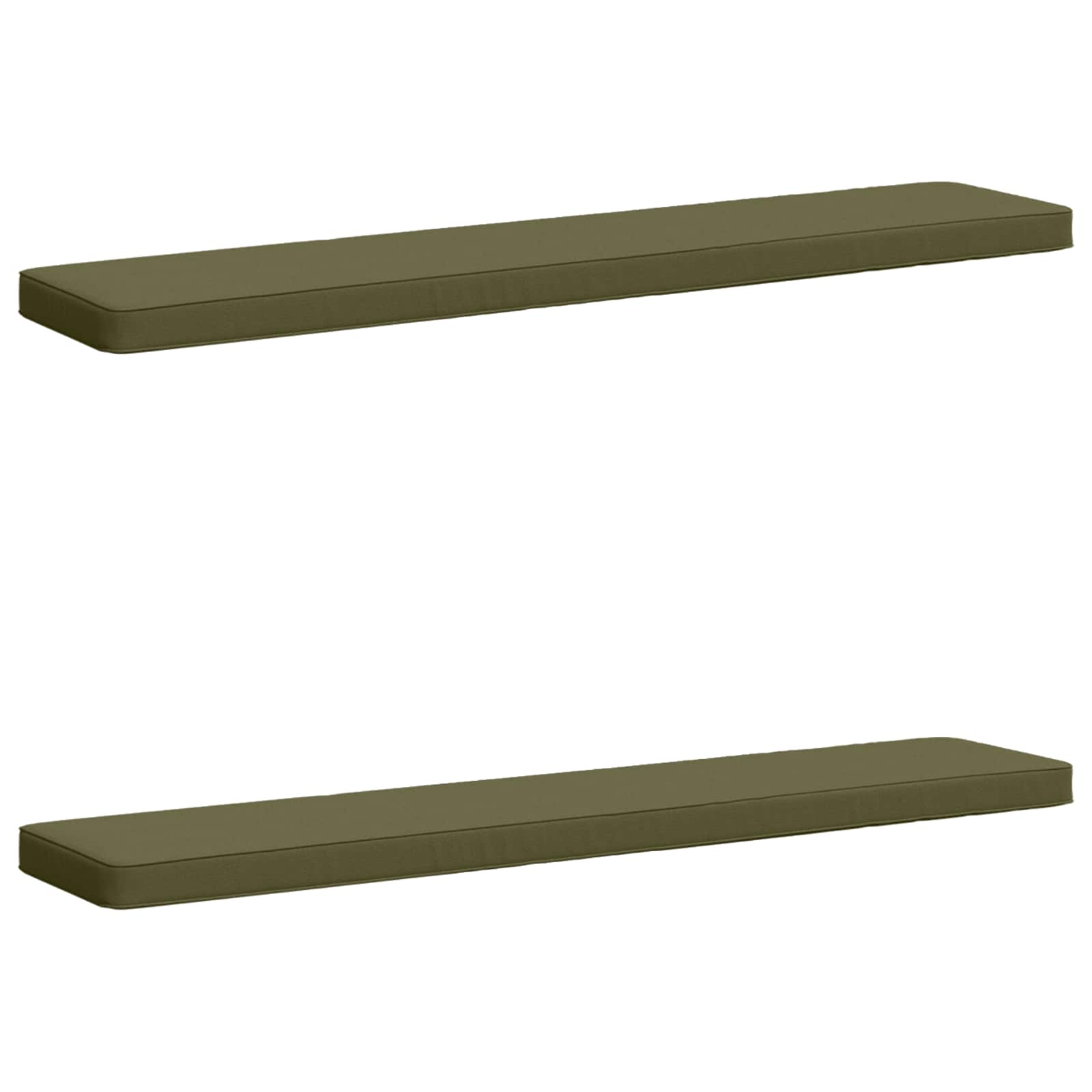 Cuscini per Panchina a 2 Pezzi VUGHT 2 pcs 100% Poliestere