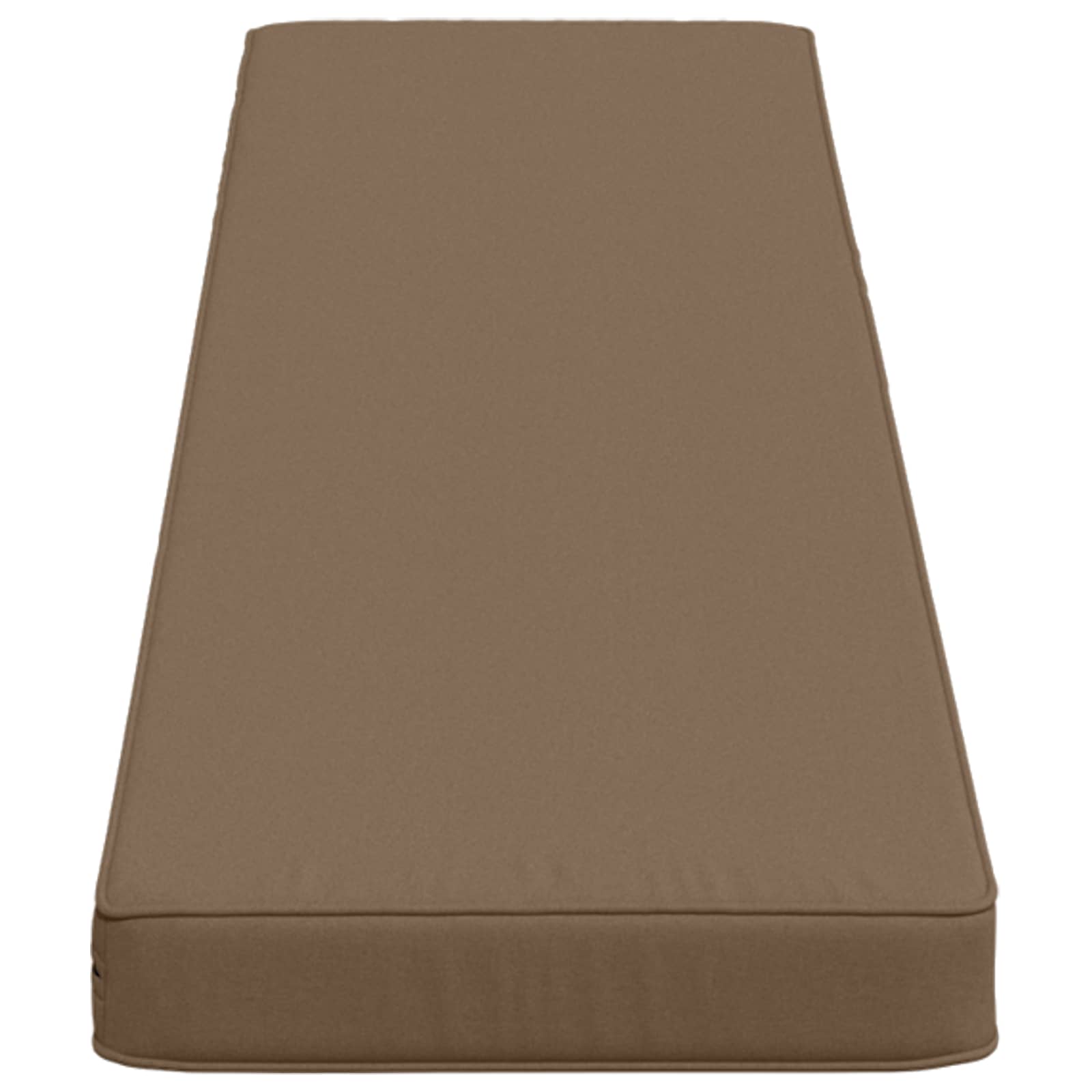 Cuscino per Panchina a 1 Pezzo VUGHT 100% Poliestere Tortora