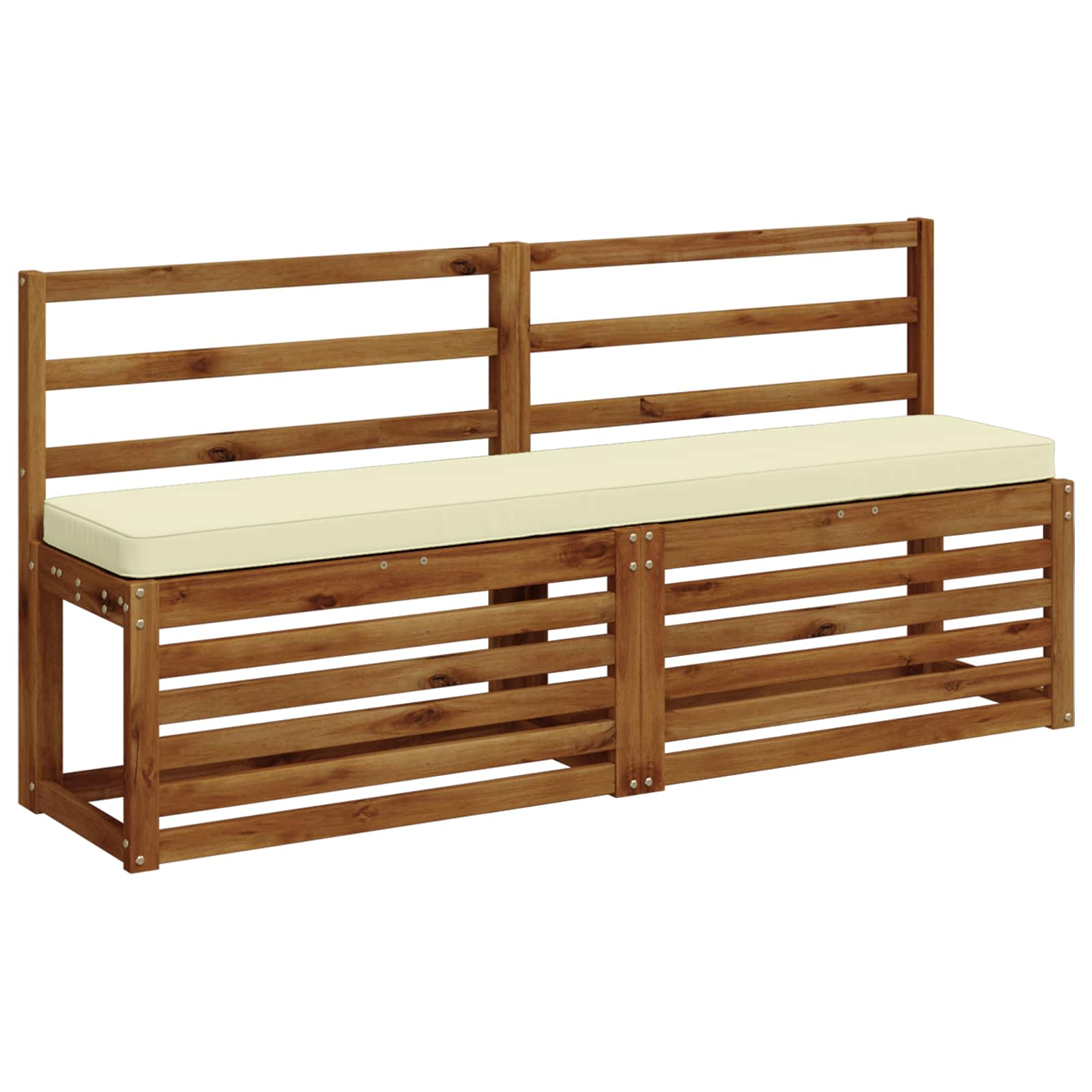 Cuscino per Panchina a 1 Pezzo VUGHT 100% Poliestere Crema