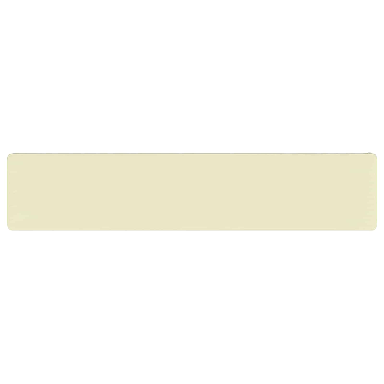 Cuscino per Panchina a 1 Pezzo VUGHT 100% Poliestere Crema