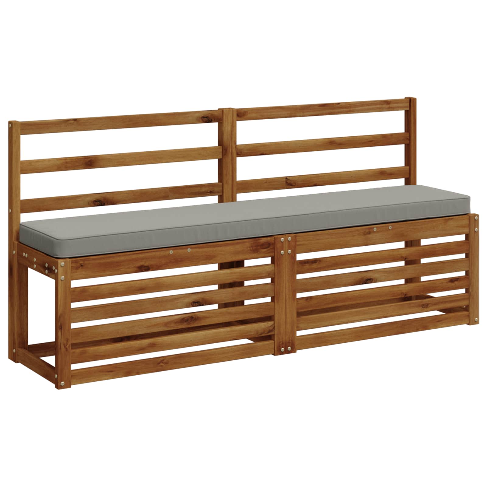 Cuscino per Panchina a 1 Pezzo VUGHT 100% Poliestere Grigio