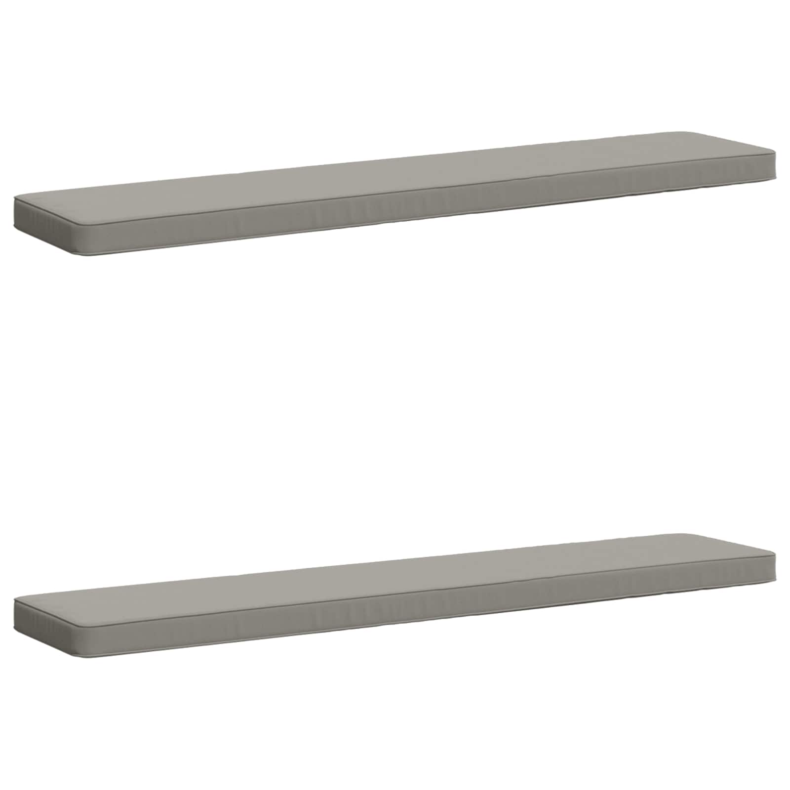 Cuscini per Panchina a 2 Pezzi VUGHT 2 pcs 100% Poliestere