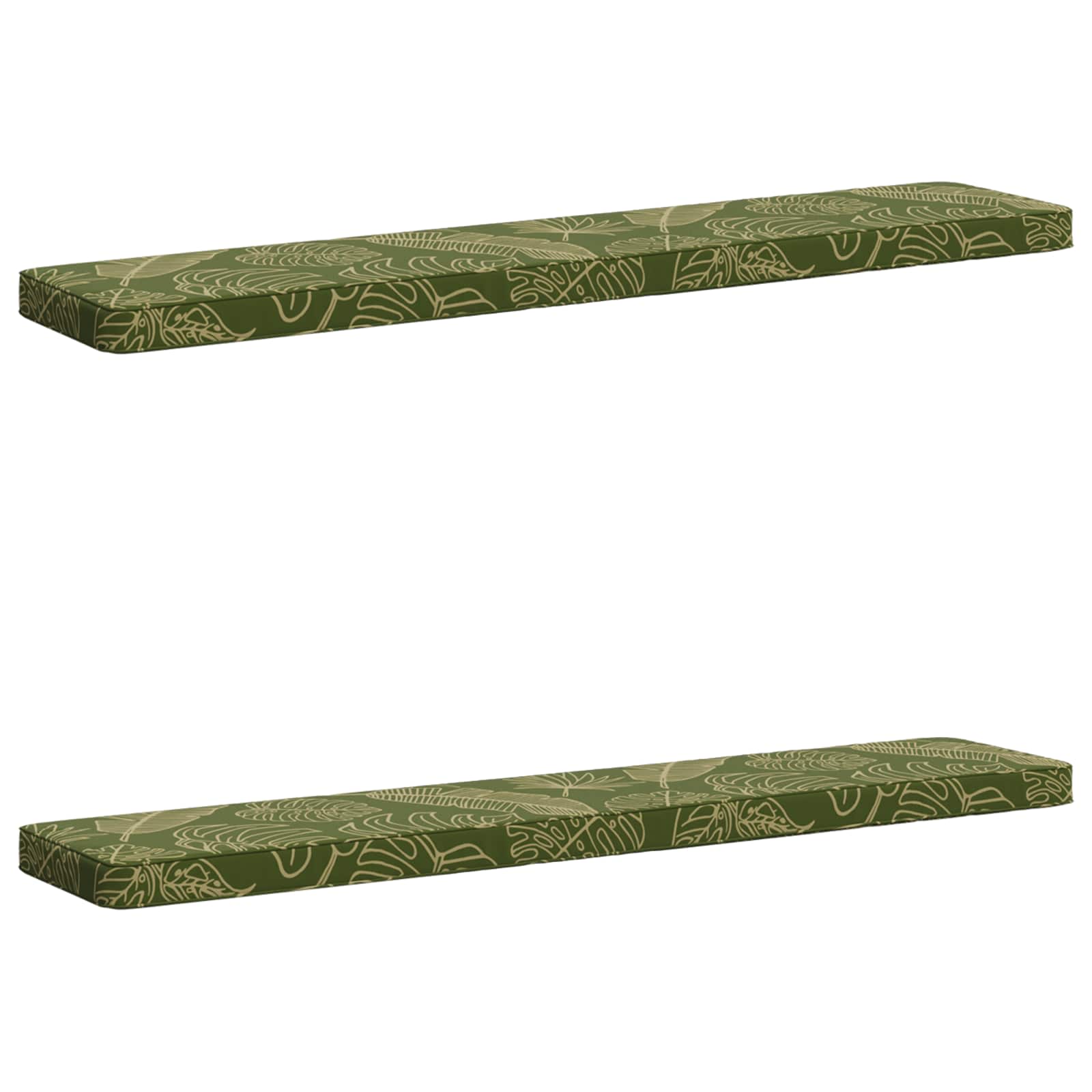 Cuscini per Panchina a 2 Pezzi VUGHT 2 pcs 100% Poliestere