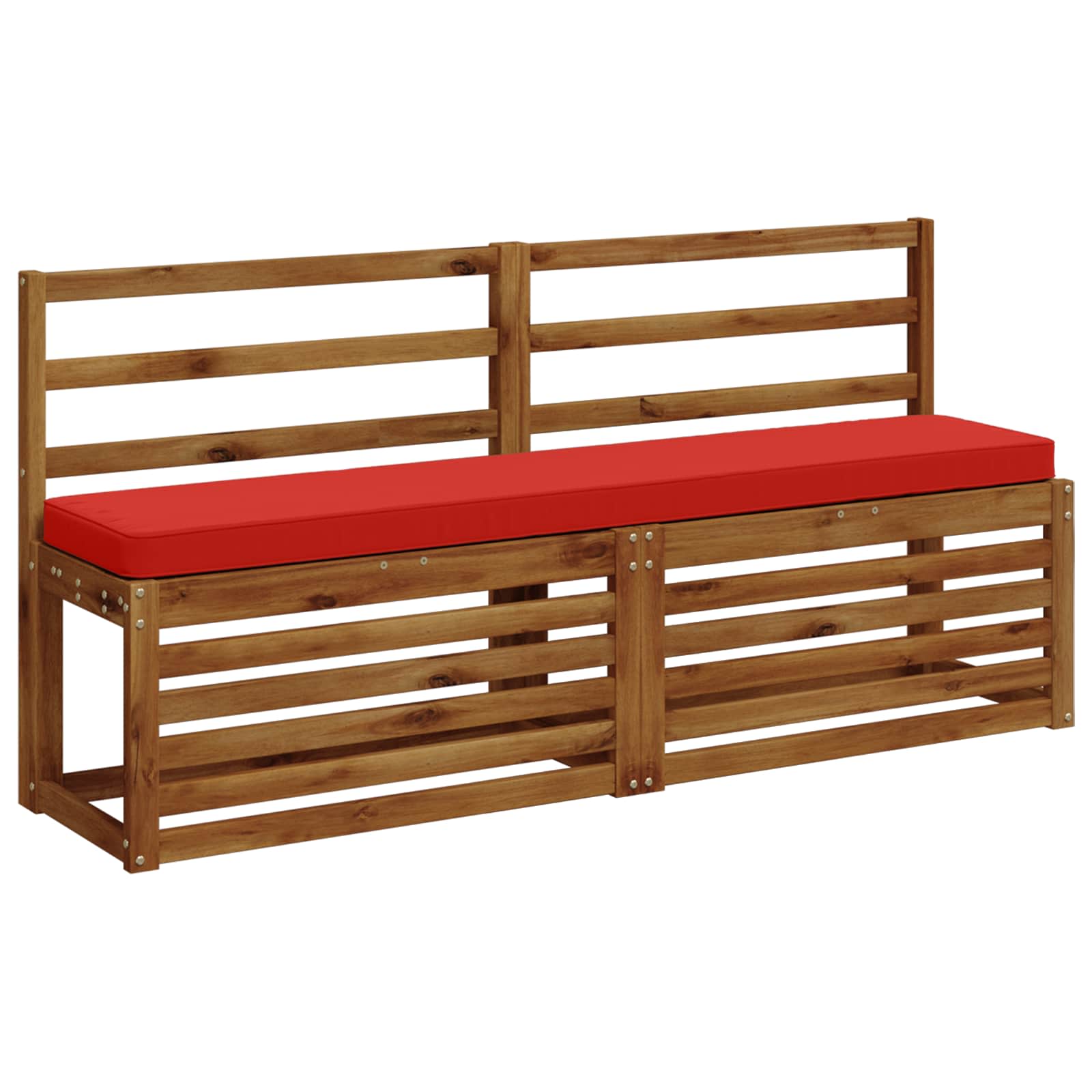 Cuscino per Panchina a 1 Pezzo VUGHT 100% Poliestere Rosso