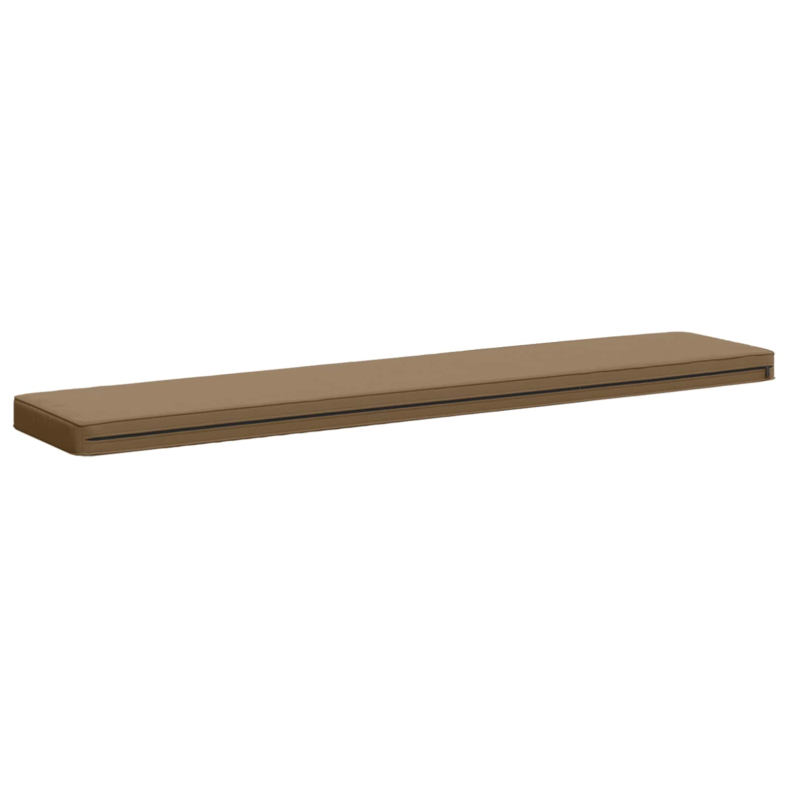 Cuscino per Panchina a 1 Pezzo VUGHT 100% Poliestere Tortora