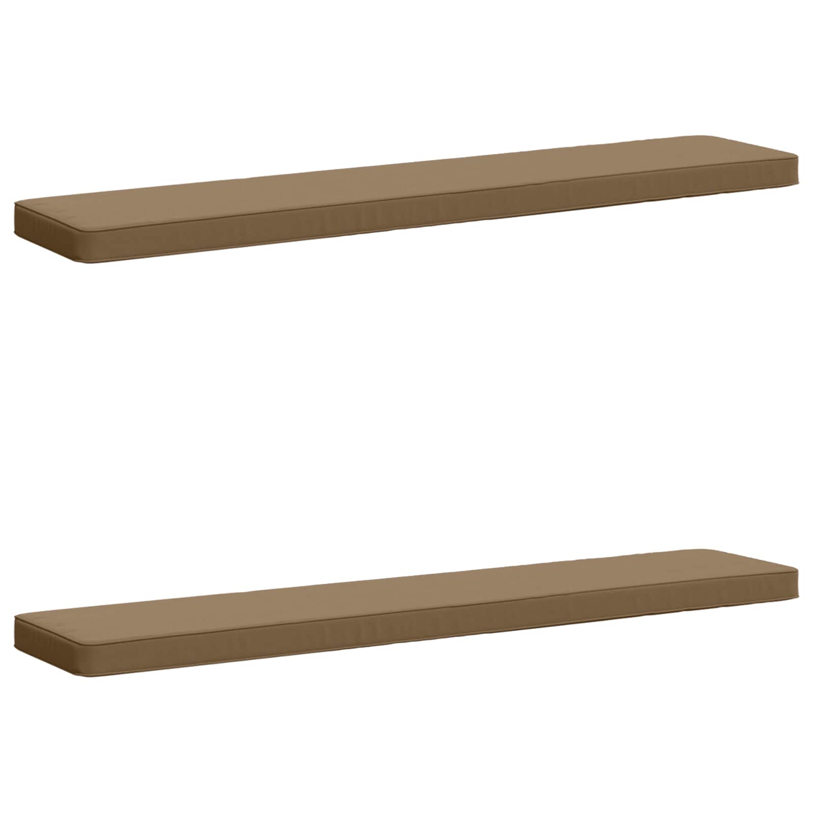 Cuscini per Panchina a 2 Pezzi VUGHT 2 pcs 100% Poliestere