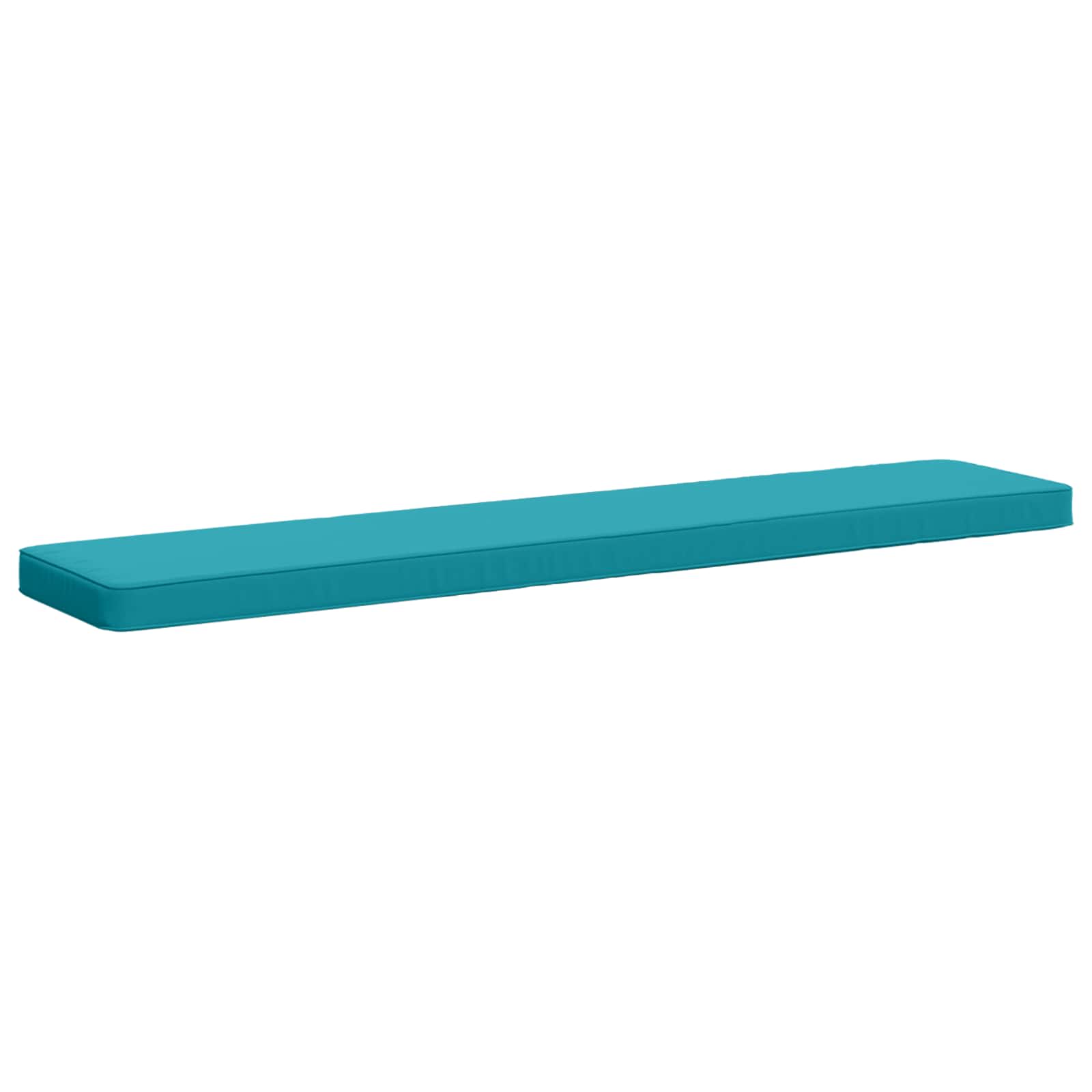 Cuscino per Panchina a 1 Pezzo VUGHT 100% Poliestere Turchese