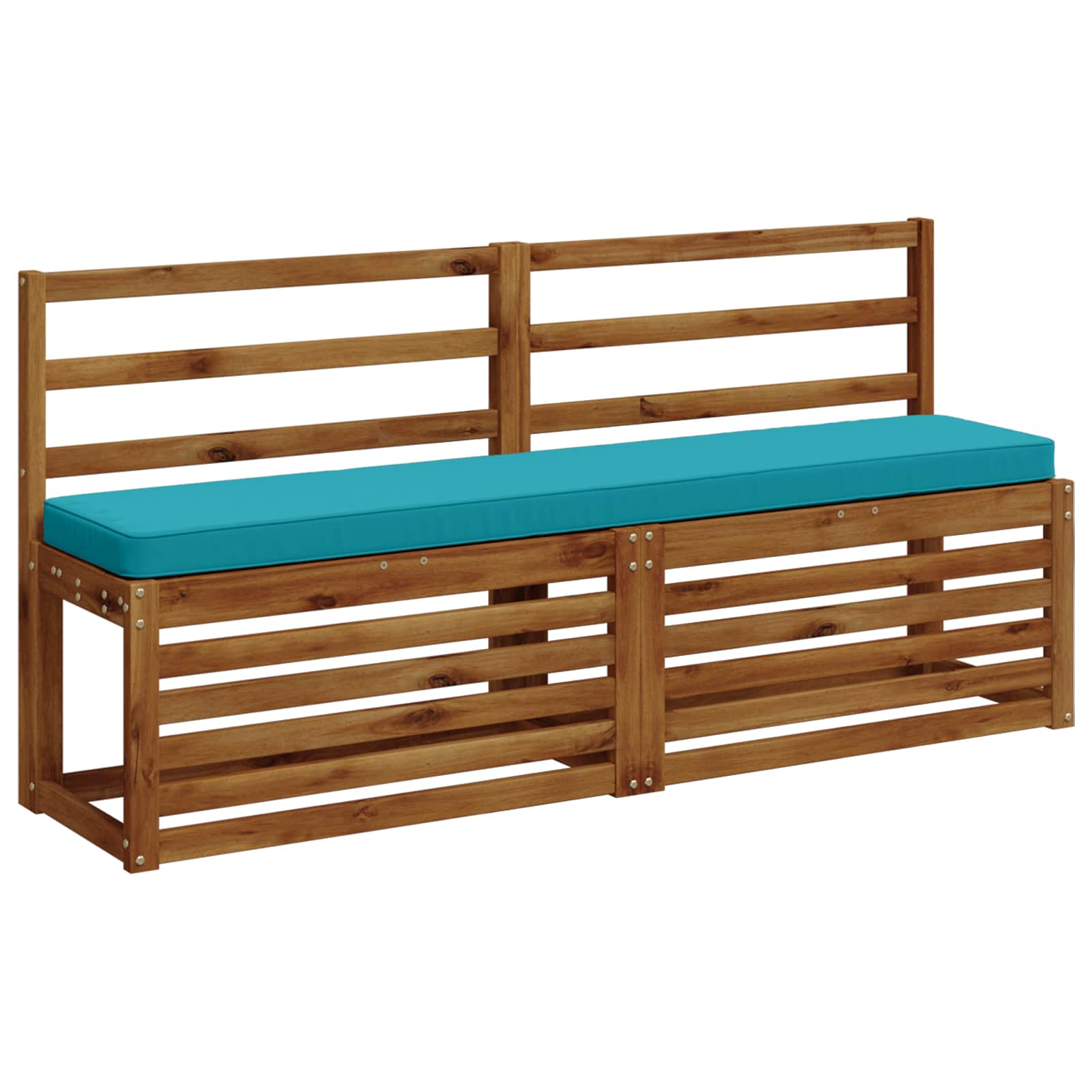 Cuscino per Panchina a 1 Pezzo VUGHT 100% Poliestere Turchese