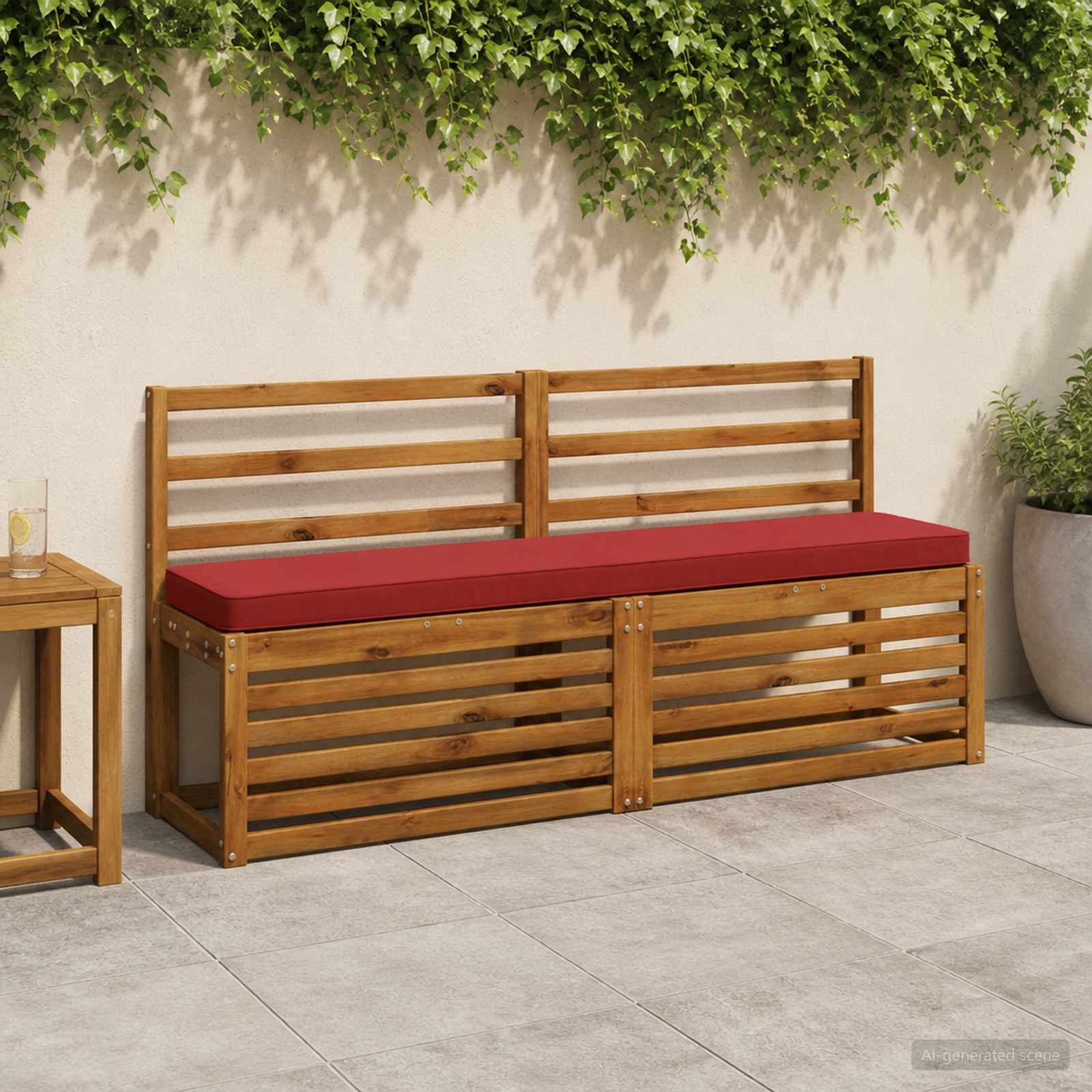 Cuscini per Panchina a 2 Pezzi VUGHT 2 pcs 100% Poliestere