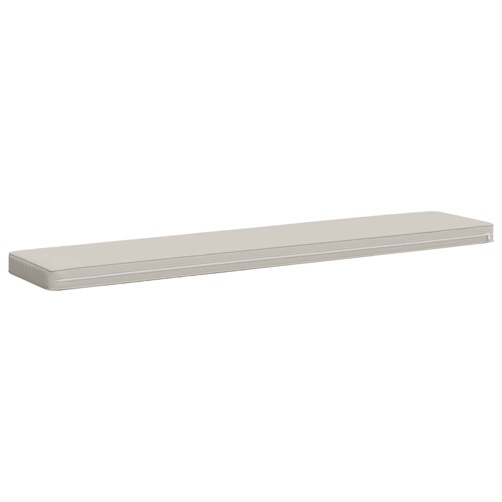 Cuscino per Panchina a 1 Pezzo VUGHT 100% Poliestere Bianco