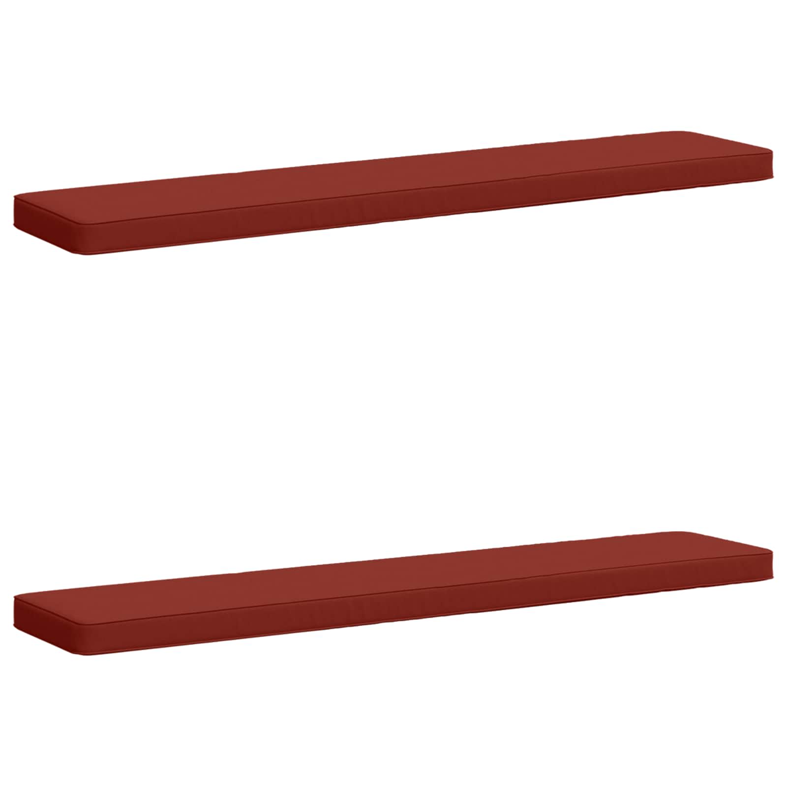 Cuscini per Panchina a 2 Pezzi VUGHT 2 pcs 100% Poliestere