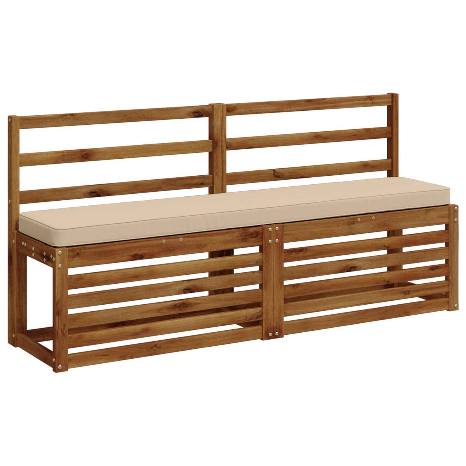 Cuscini per Panchina a 2 Pezzi VUGHT 2 pcs 100% Poliestere