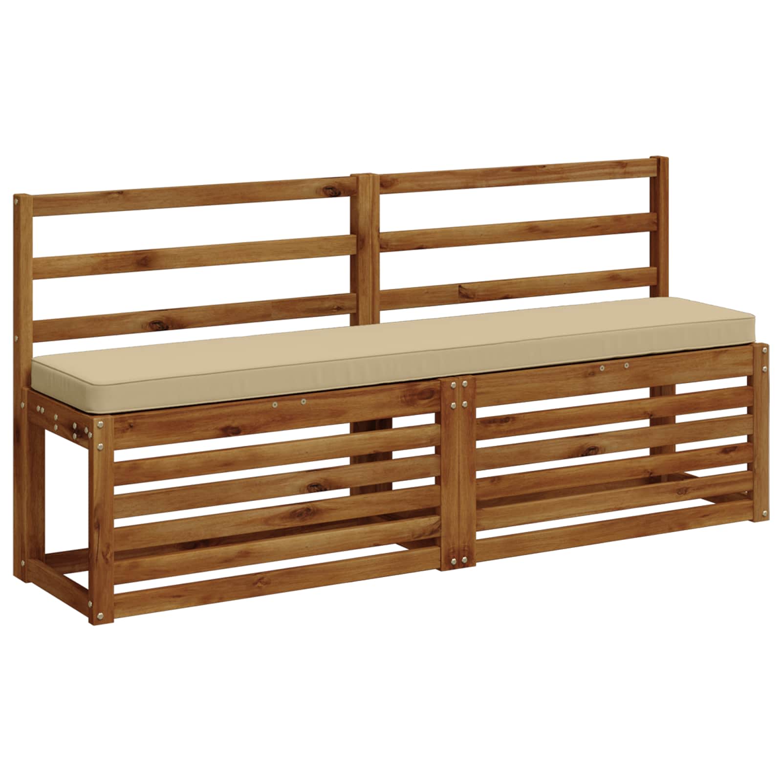Cuscini per Panchina a 2 Pezzi VUGHT 2 pcs 100% Poliestere