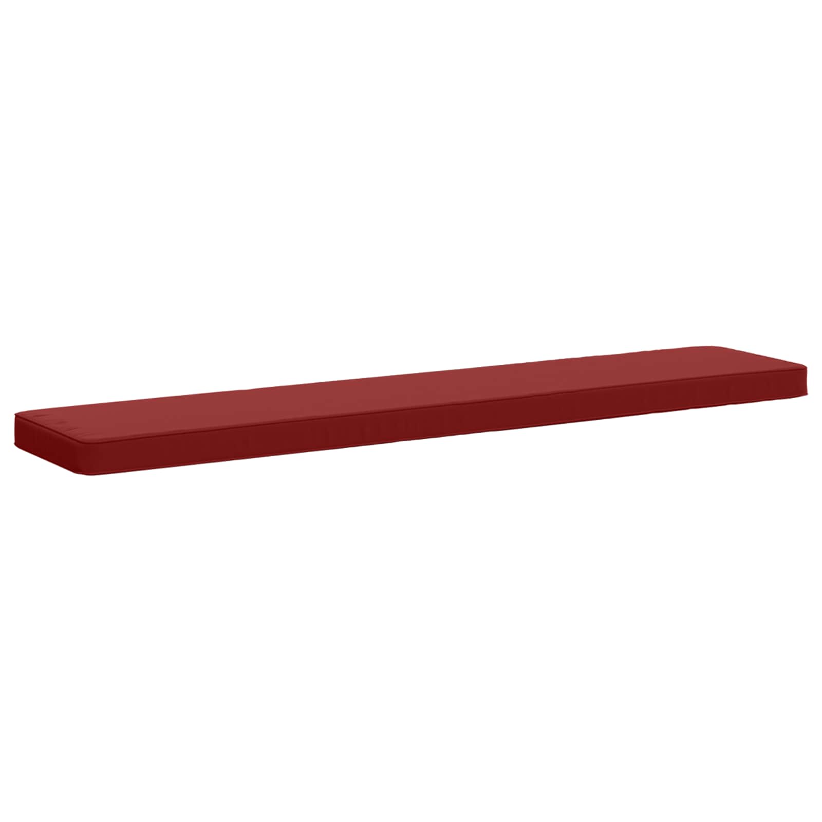 Cuscino per Panchina a 1 Pezzo VUGHT 100% Poliestere Rosso Vino