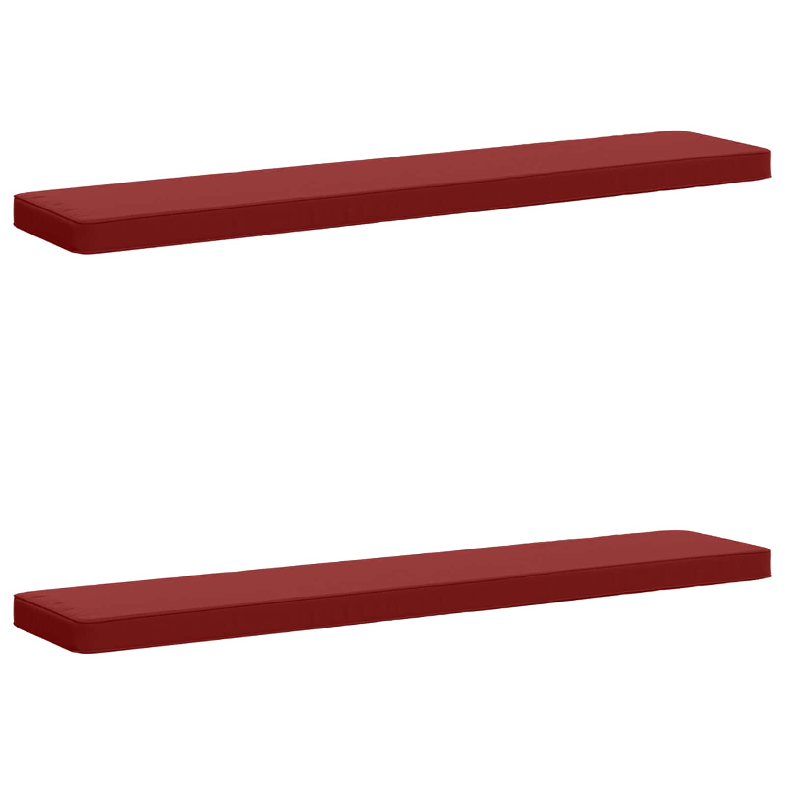 Cuscini per Panchina a 2 Pezzi VUGHT 2 pcs 100% Poliestere