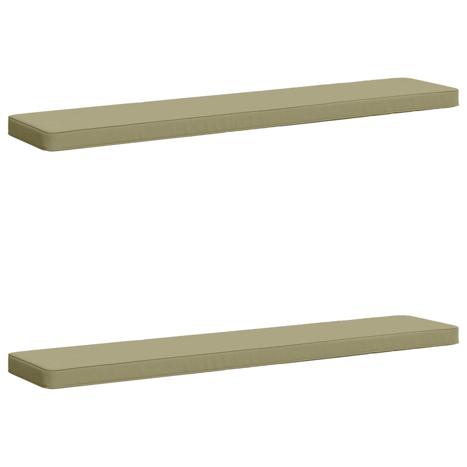 Cuscini per Panchina a 2 Pezzi VUGHT 2 pcs 100% Poliestere
